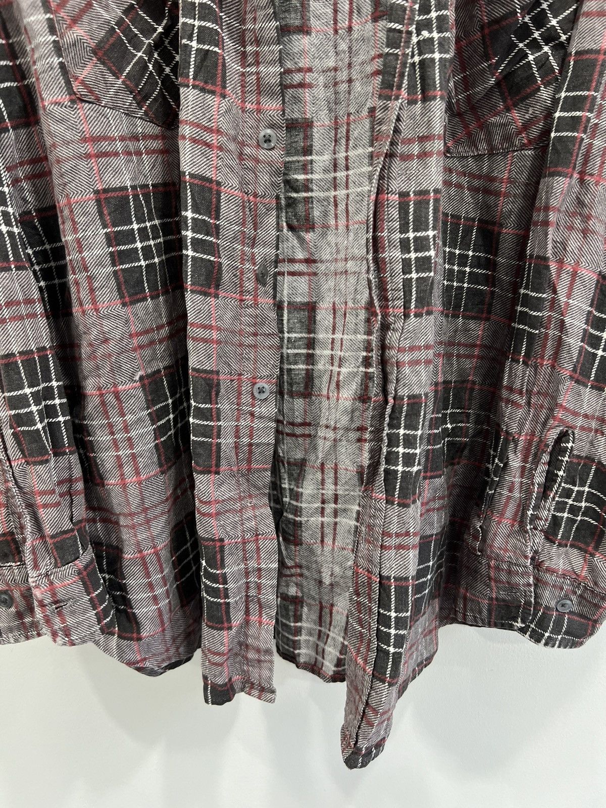 Vintage Vintage Haband Plaid Flannel Button shirt Size US XL / EU 56 / 4 - 3 Thumbnail