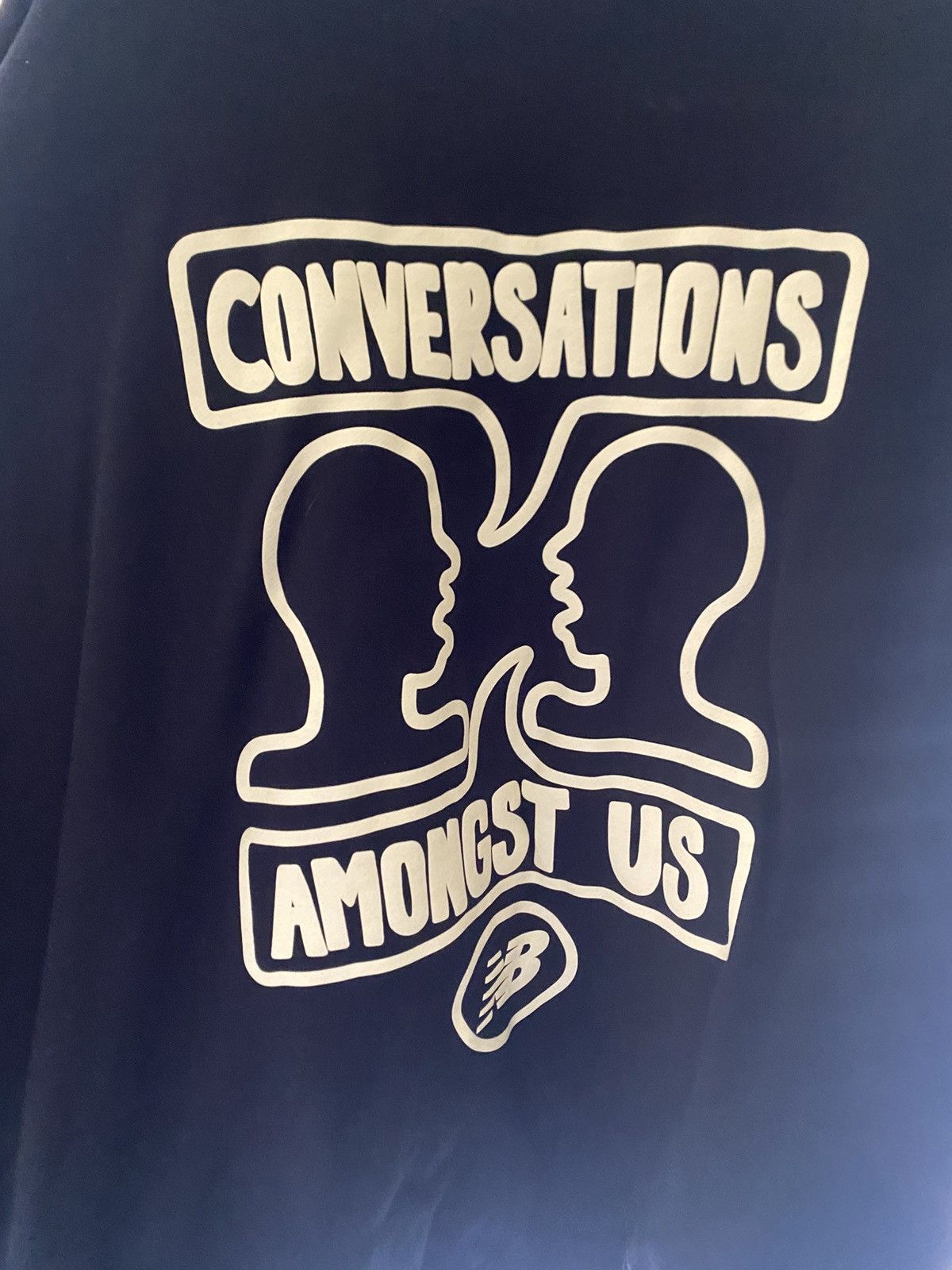 Joe Freshgoods × New Balance New Balance Joe Fresh Goods Conversations Among Us Crewneck Size US XL / EU 56 / 4 - 4 Thumbnail