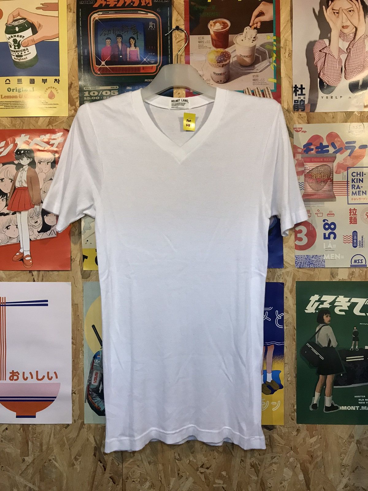 Helmut Lang V-Neck Tee Shirt
