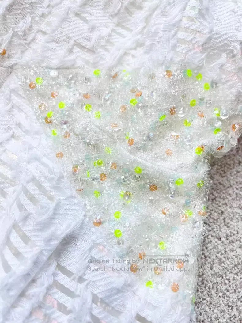 Chanel Chanel Embroidered full-body water drop nail beads high-en Size XS / US 0-2 / IT 36-38 - 4 Thumbnail