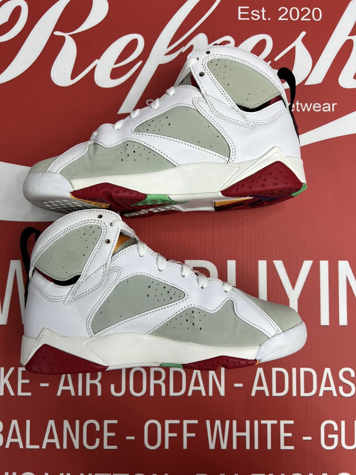 Jordan Brand Air Jordan 7 Hare 2015 Size 6.5Y Size US 6.5 / EU 39-40 - 2 Thumbnail