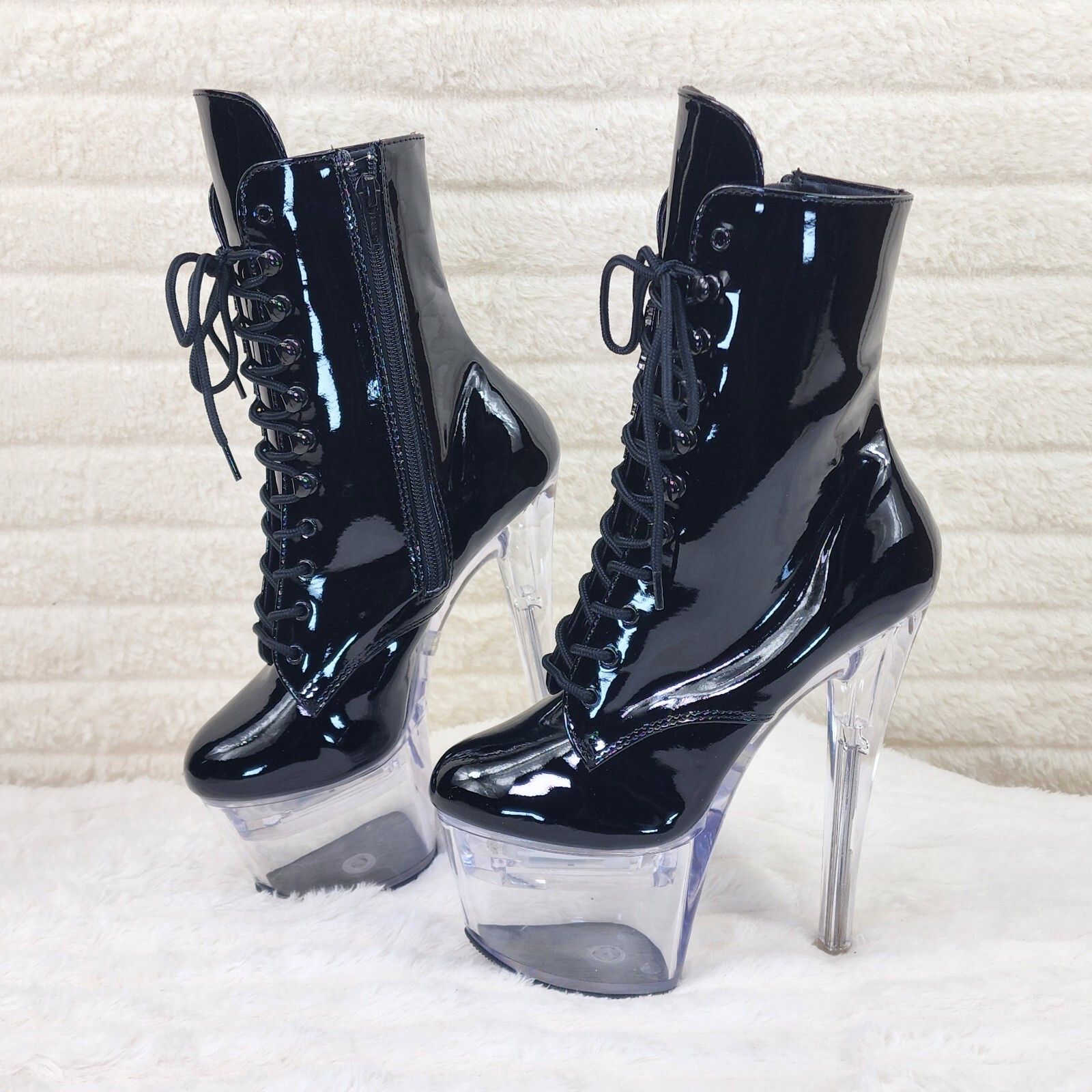 Other Flashdance 1020 Multi Color Platform Ankle Boots 7" High Hee Size US 6 / IT 36 - 8 Thumbnail