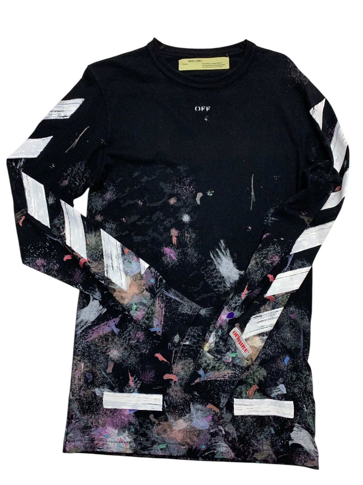 Off-White × Vintage Men’s off-white diag galaxy b long sleeve Size US S / EU 44-46 / 1 - 7 Thumbnail
