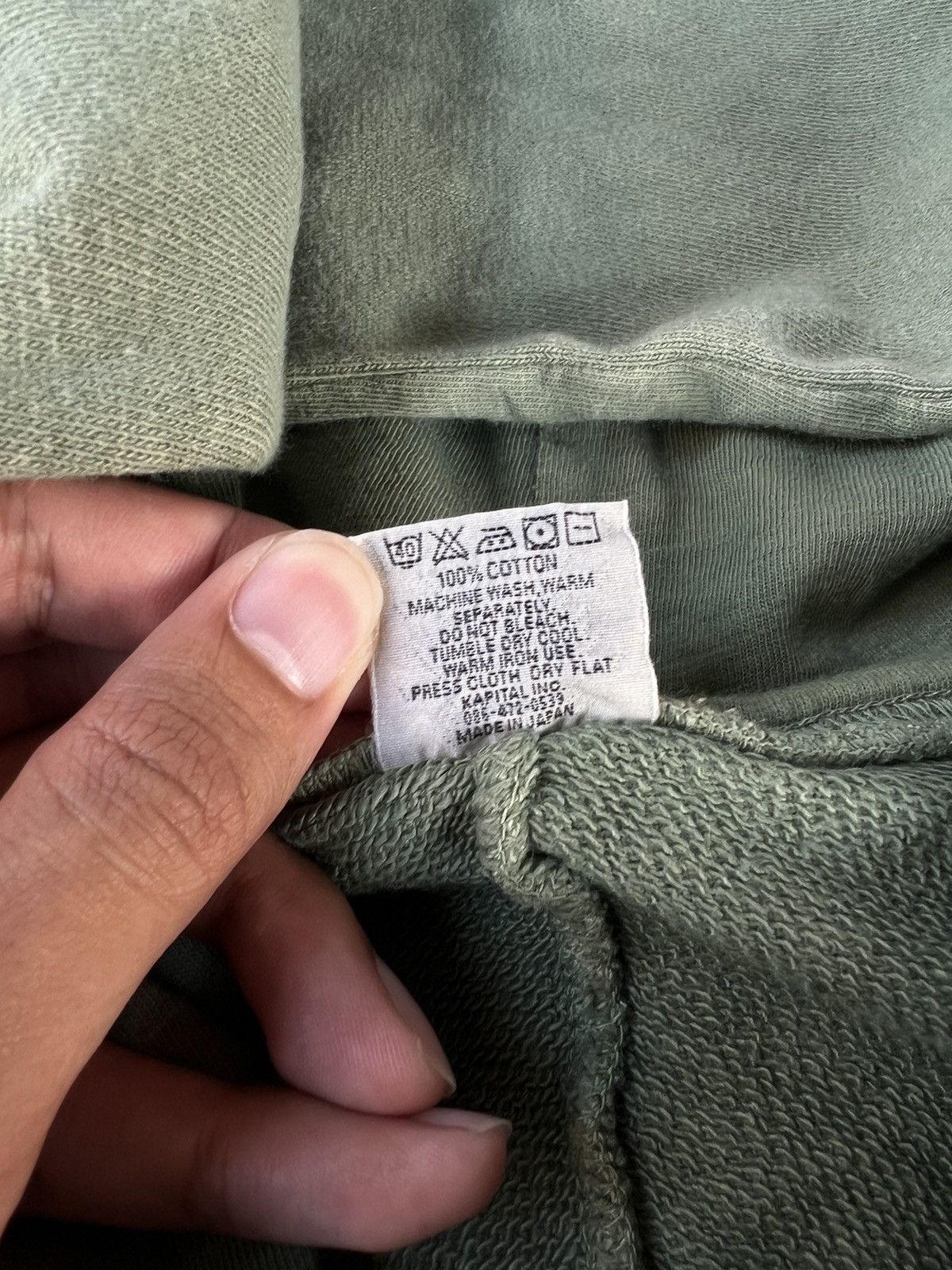Kapital Kountry Faded Old Kapital "SURF" Sweatshirt Hoodie Size US S / EU 44-46 / 1 - 7 Thumbnail