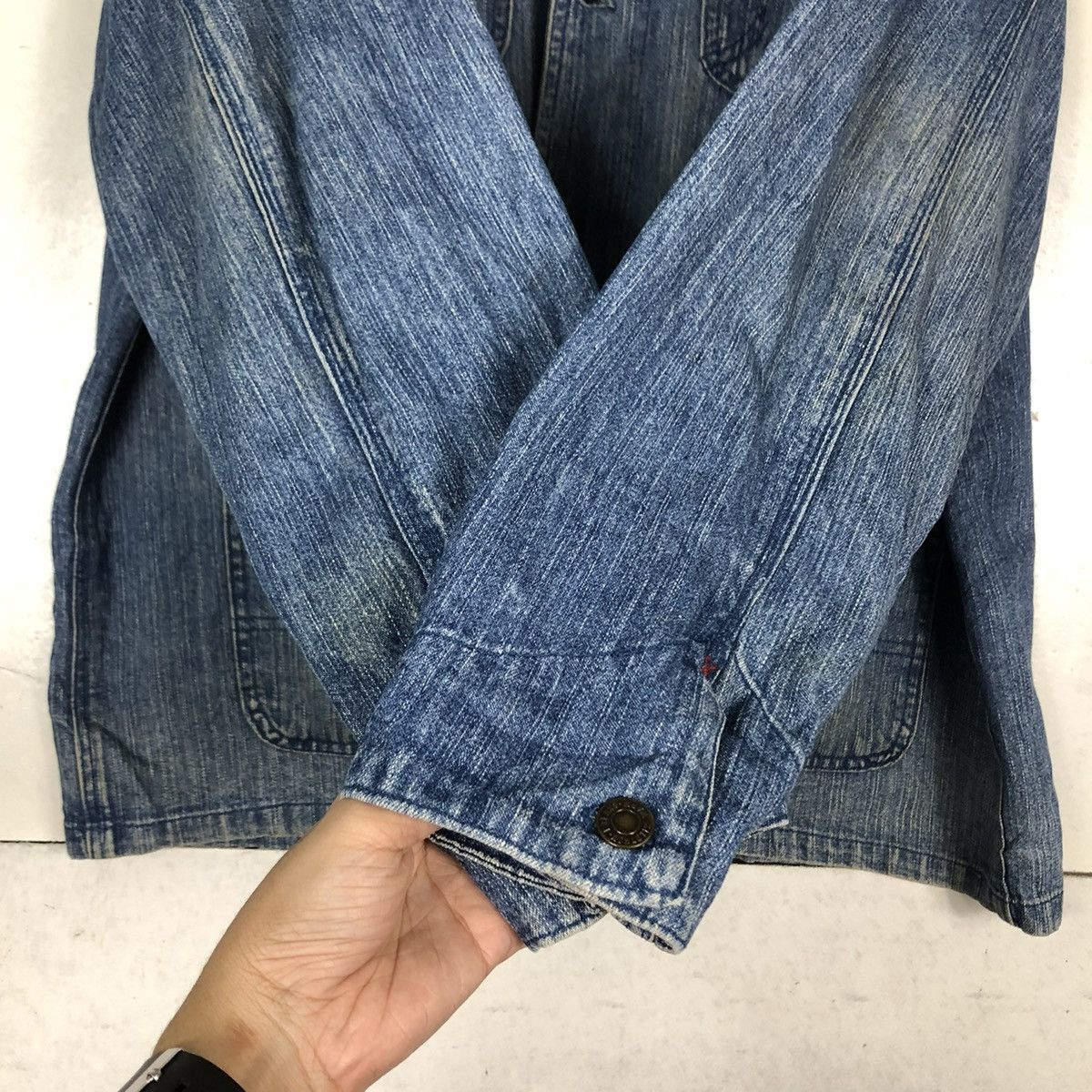 Japanese Brand × Vintage 🔥VINTAGE CHORE WORK JACKET FREAKS JAPAN ISSEY MIYAKE Size US M / EU 48-50 / 2 - 15 Thumbnail