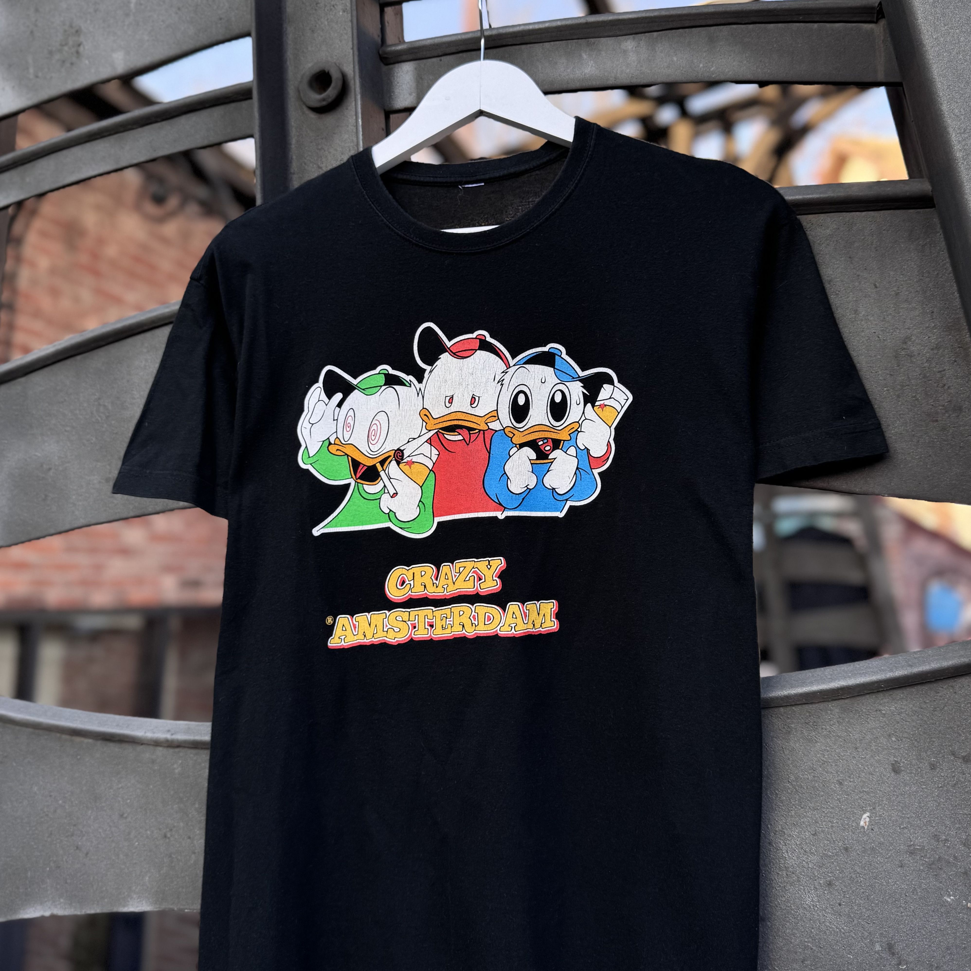 Japanese Brand × Vintage Vintage Amsterdam Crazy Graphic T Shirt Size US M / EU 48-50 / 2 - 1 Thumbnail