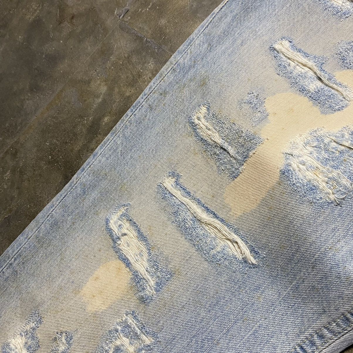 Dolce & Gabbana D&G Distressed Bleach Denim Jeans Size US 30 / EU 46 - 12 Thumbnail