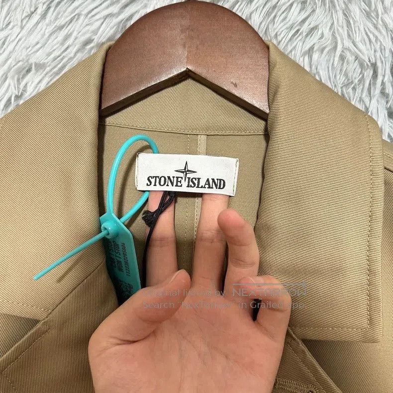 Stone Island Stone Island Business Jacket Coat Khaki XL Size US XL / EU 56 / 4 - 4 Thumbnail