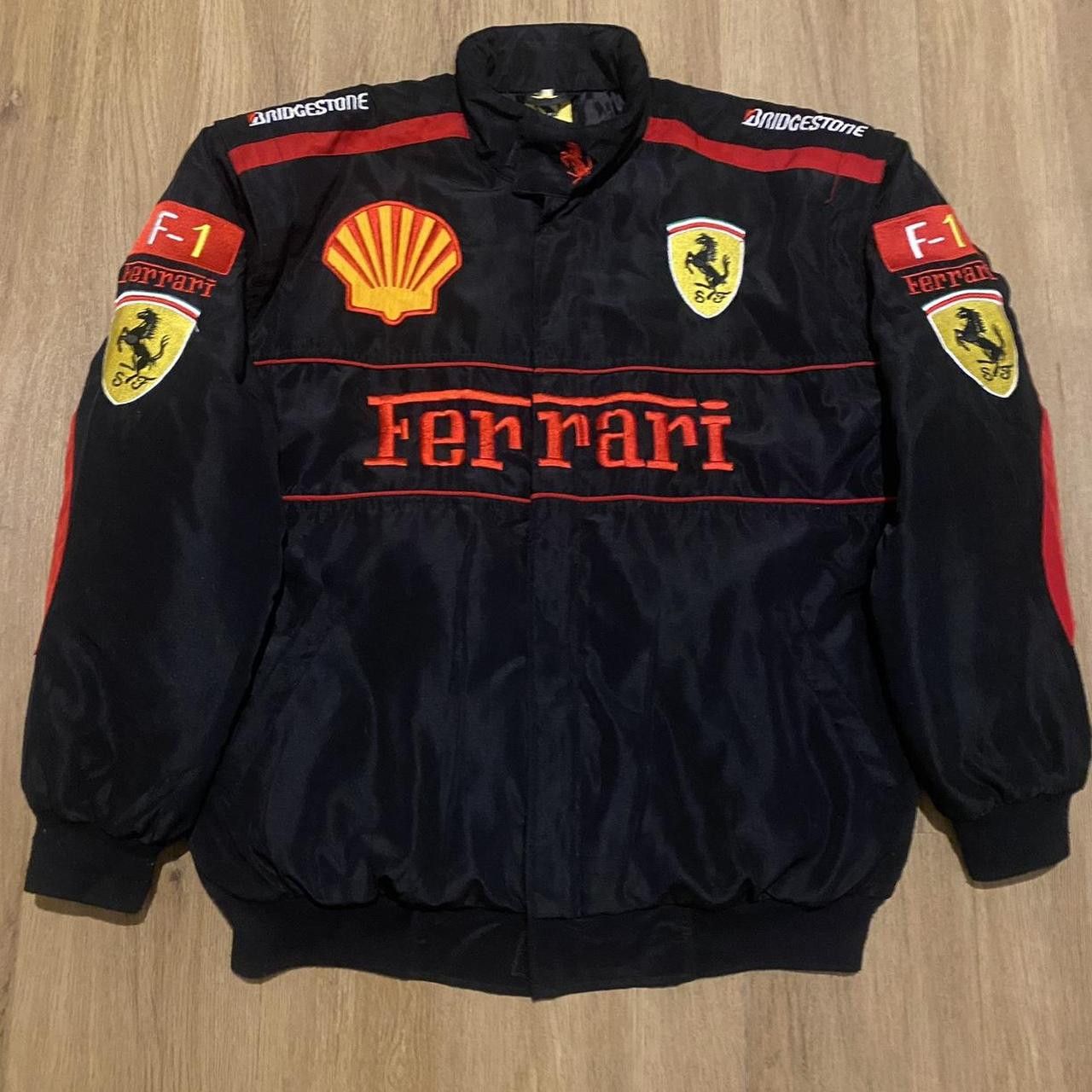 Ferrari ジャケット　海外　韓国 Ferrari 1996 Authentic Ferrari jacket in black and red | Grailed