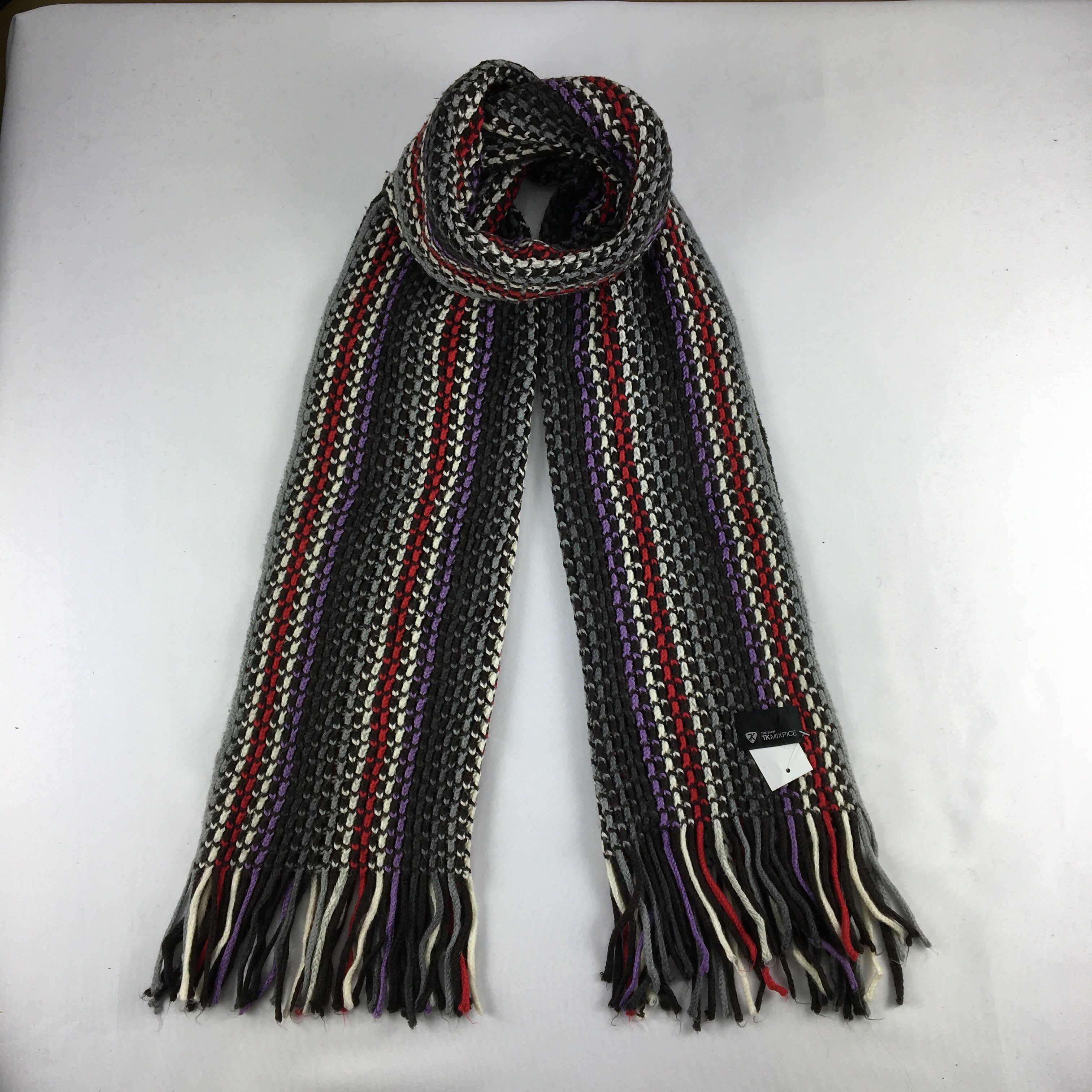Vintage Takeo Kikuchi Scarf Muffler Wool Cashmere Scarves