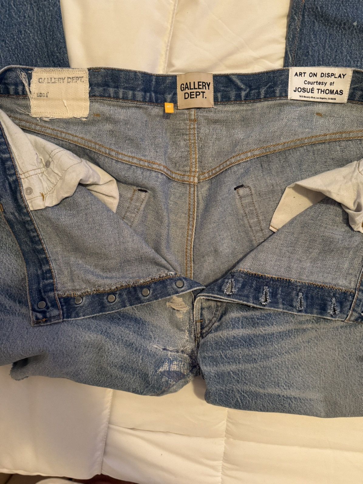 Gallery Dept. Gallery Dept 5001 Jeans (sz US 40) Size US 40 / EU 56 - 3 Thumbnail