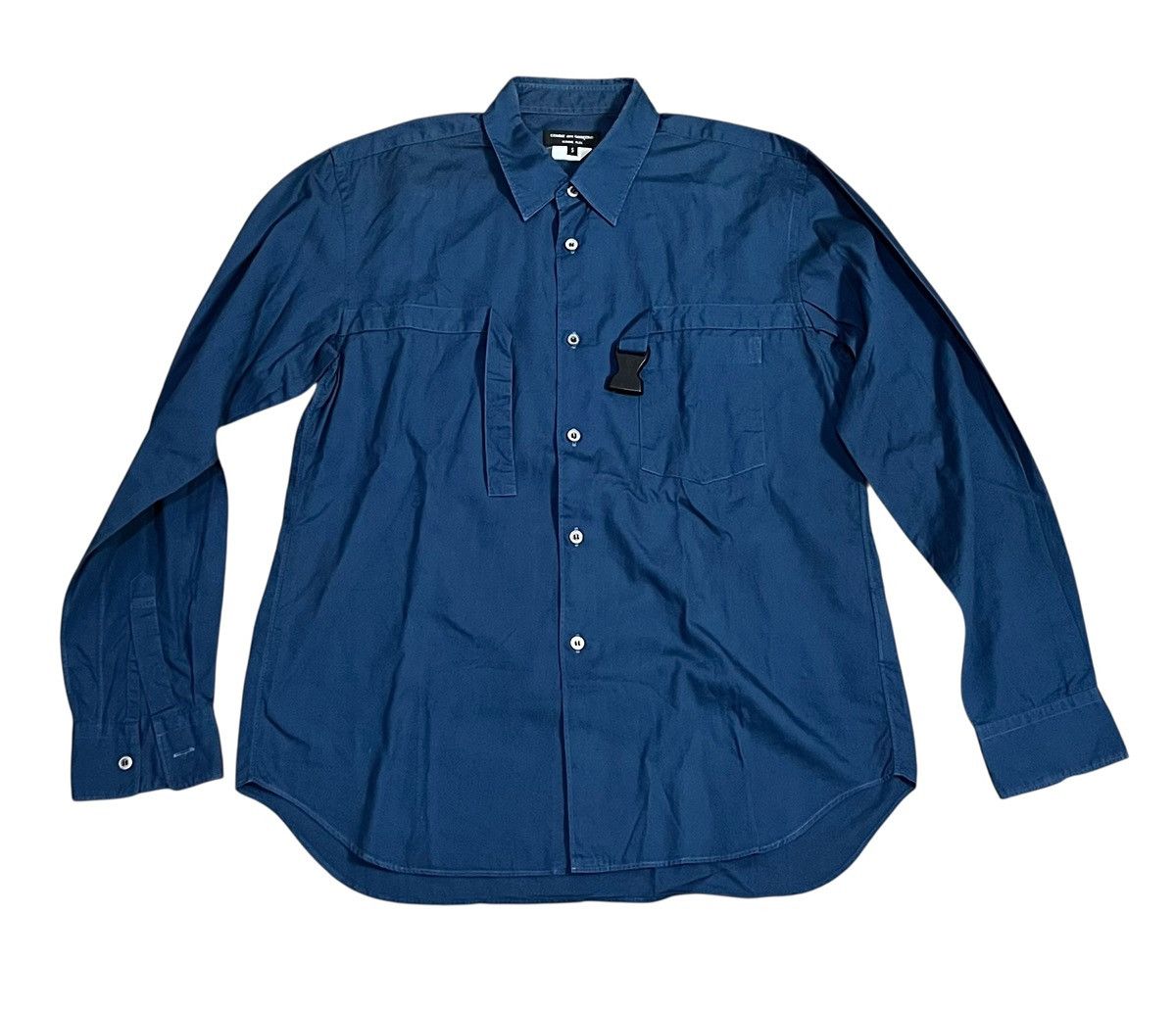 Comme des Garcons Cdg homme plus AD2010 bondage button up shirt Size US S / EU 44-46 / 1 - 1 Thumbnail