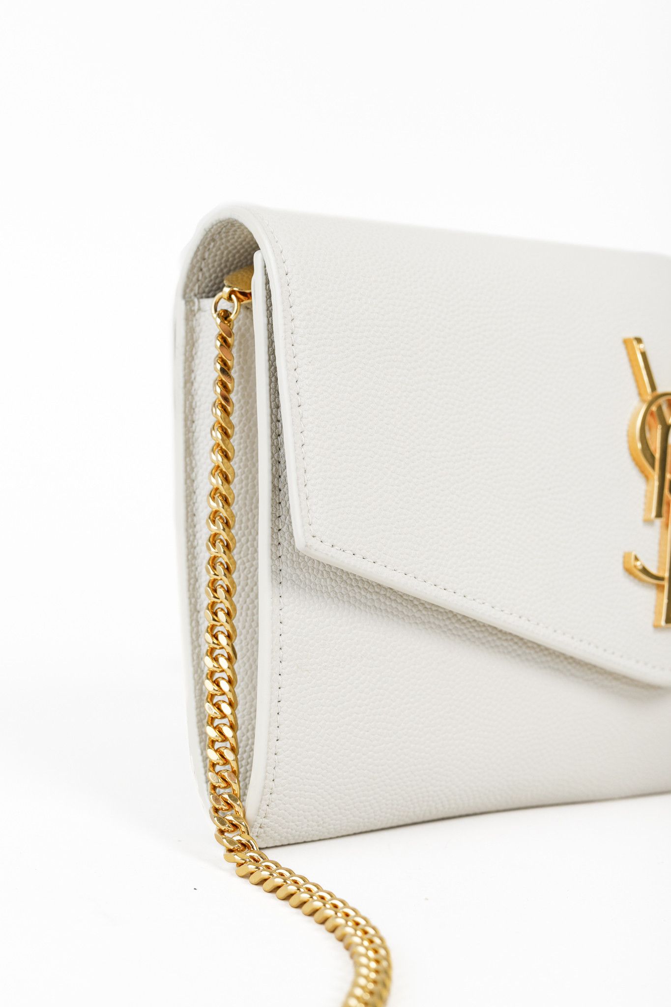 Saint Laurent Paris Saint Laurent Uptown Textured-Leather Mini Shoulder Bag Size ONE SIZE - 7 Thumbnail