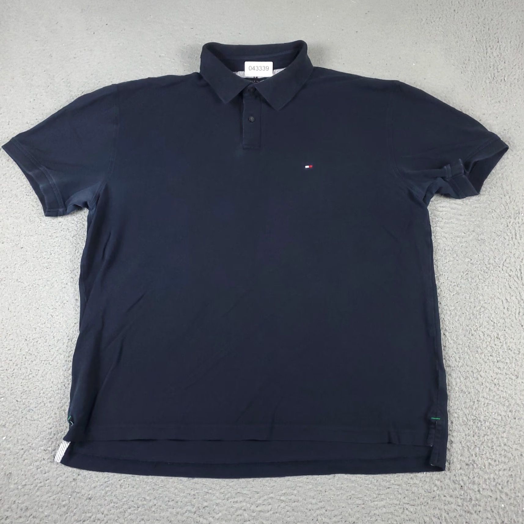 Tommy Hilfiger Tommy Hilfiger Polo Shirt Mens XL Blue Casual Short Sleeve Regular Fit Size US XL / EU 56 / 4 - 2 Thumbnail