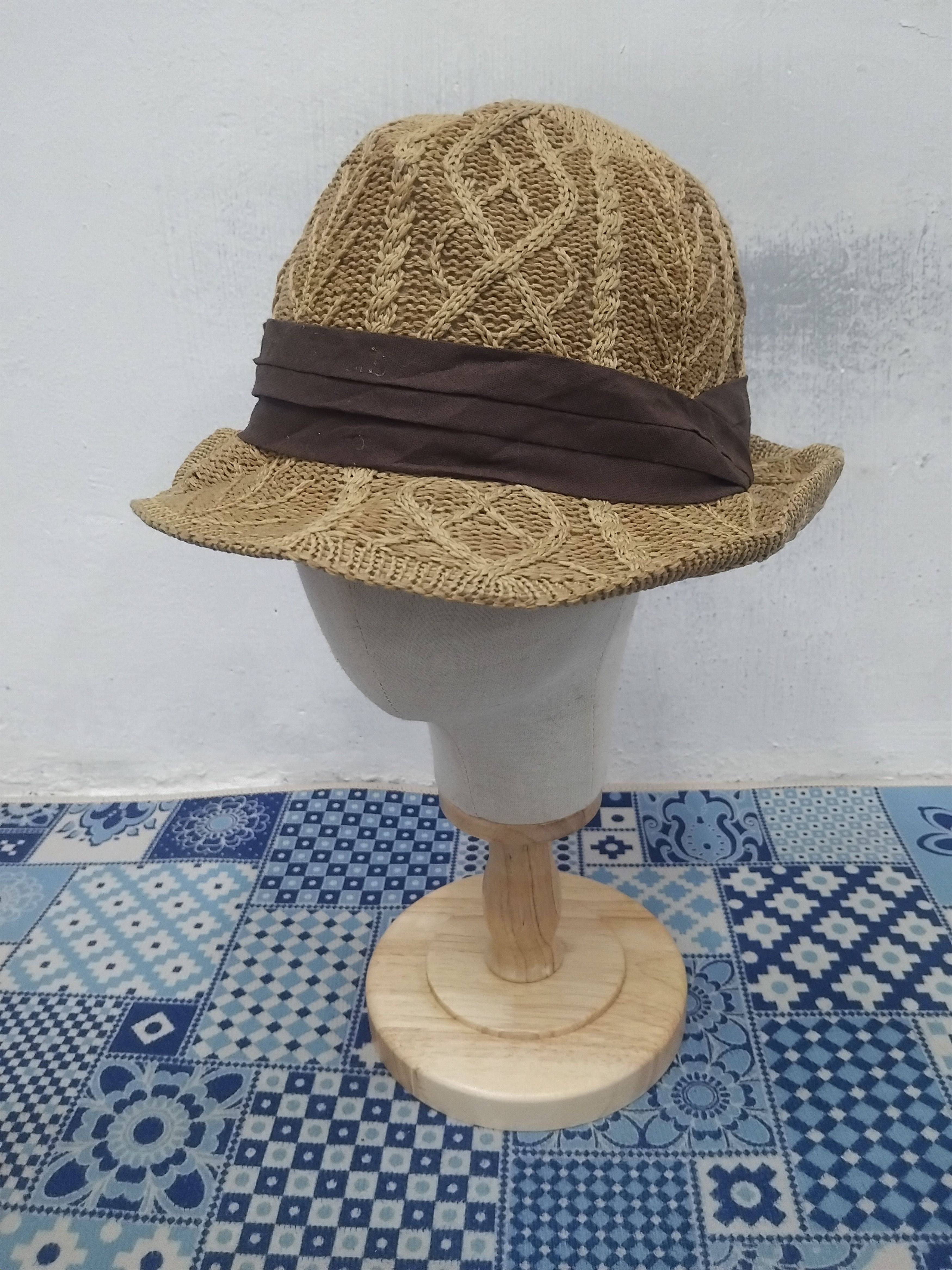 Japanese Brand Inspired anime Japanese fedora hat Size 38 - 1 Thumbnail