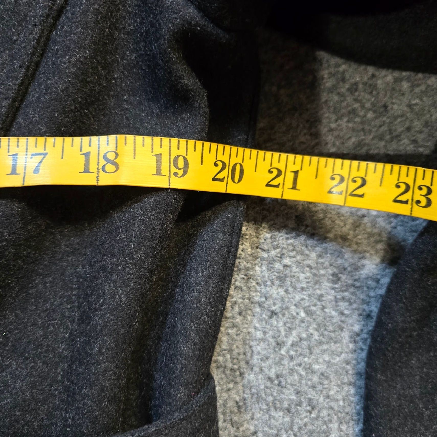 J.Crew J.CREW Jacket Womens Large Gray Wool Coat Trench Belt Career Overcoat Jacket/Coat Inner/Outer: Belted, Pockets (Regular) Mens Womens Girls Boys Size L / US 10 / IT 46 - 4 Thumbnail