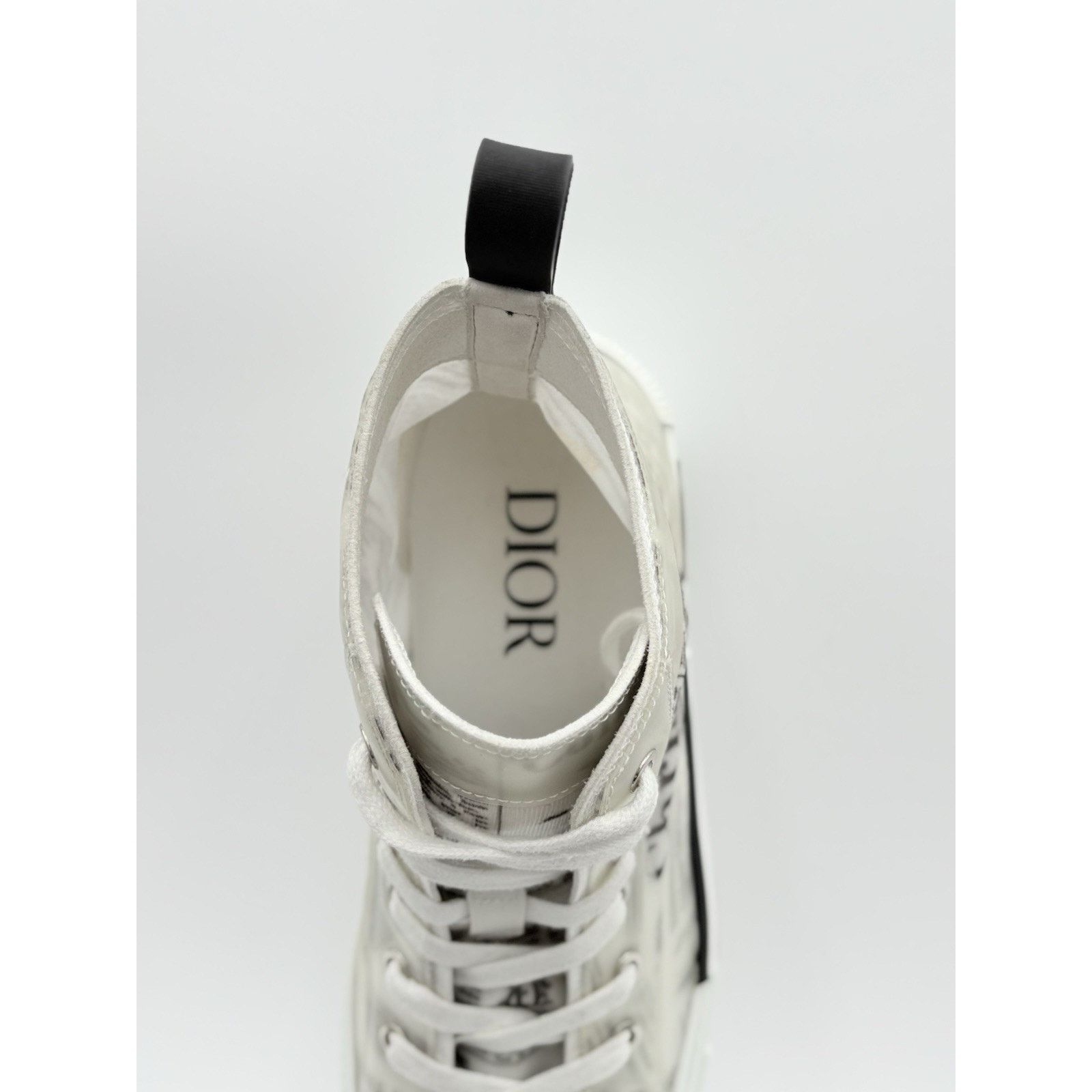 Dior Dior B23 High ' Newsprint ' | SUPER CLEAN! Size US 12 / EU 45 - 12 Thumbnail