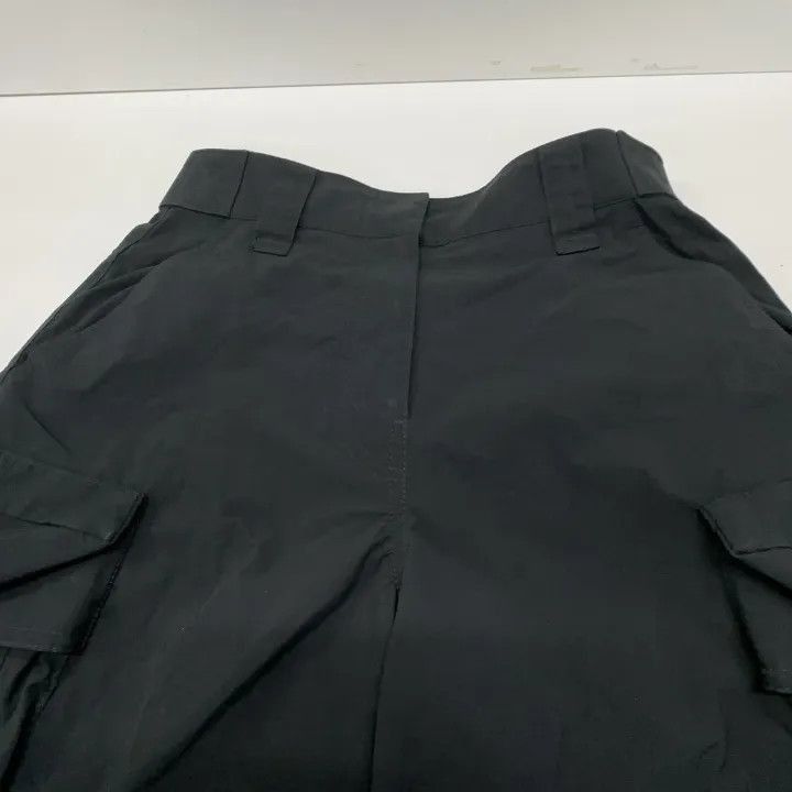 Alexander Wang Alexander Wang Black High-Waist Wide-Leg Pants - Size 22" - 3 Thumbnail