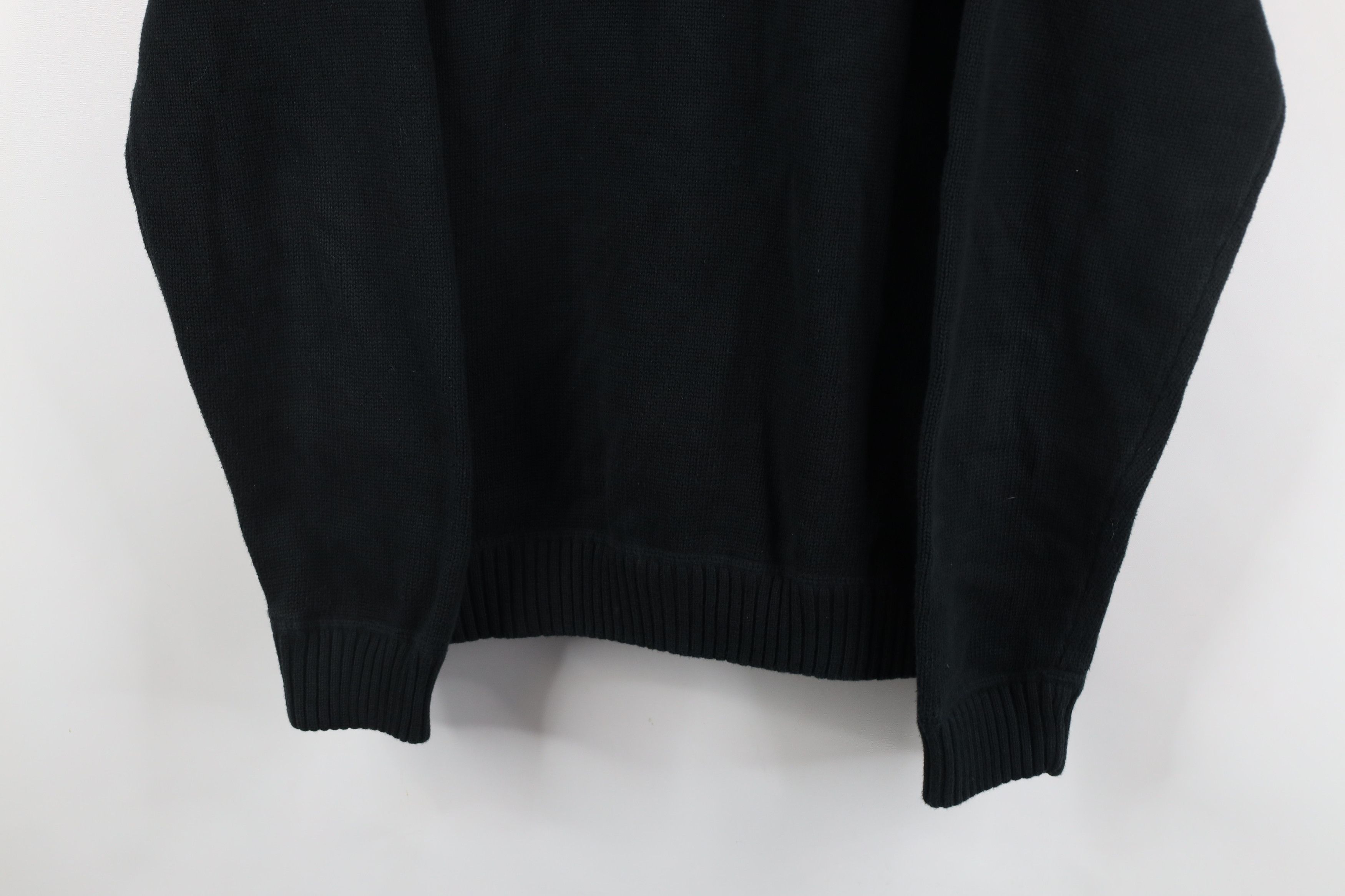 Eddie Bauer Vintage Eddie Bauer Knit Half Zip Pullover Sweater Black Size US L / EU 52-54 / 3 - 3 Thumbnail