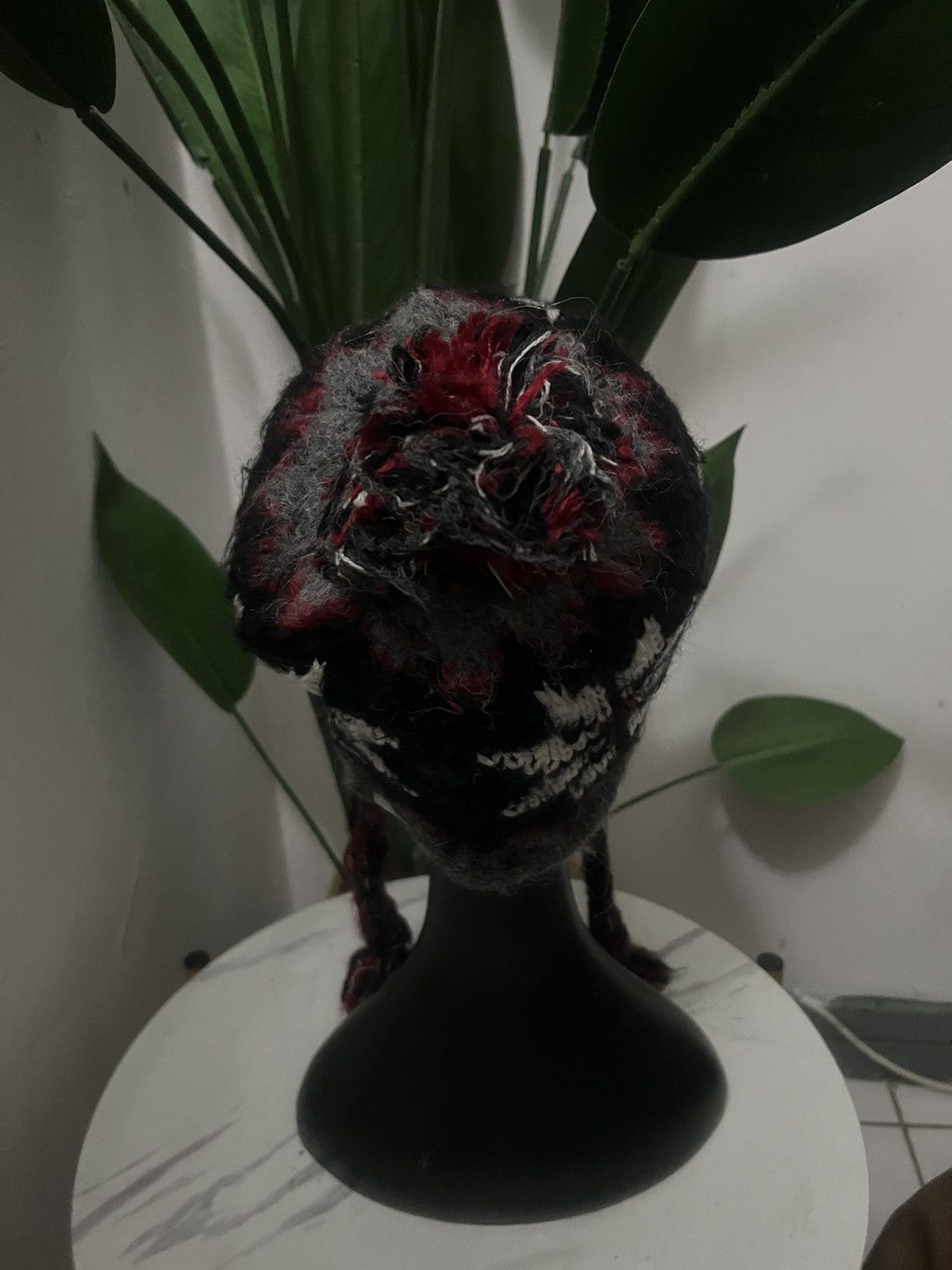 Japanese Brand × Vintage SICK‼️MOHAIR WOOL PHENIX EAR FLAT BEANIE HAT Size ONE SIZE - 8 Thumbnail