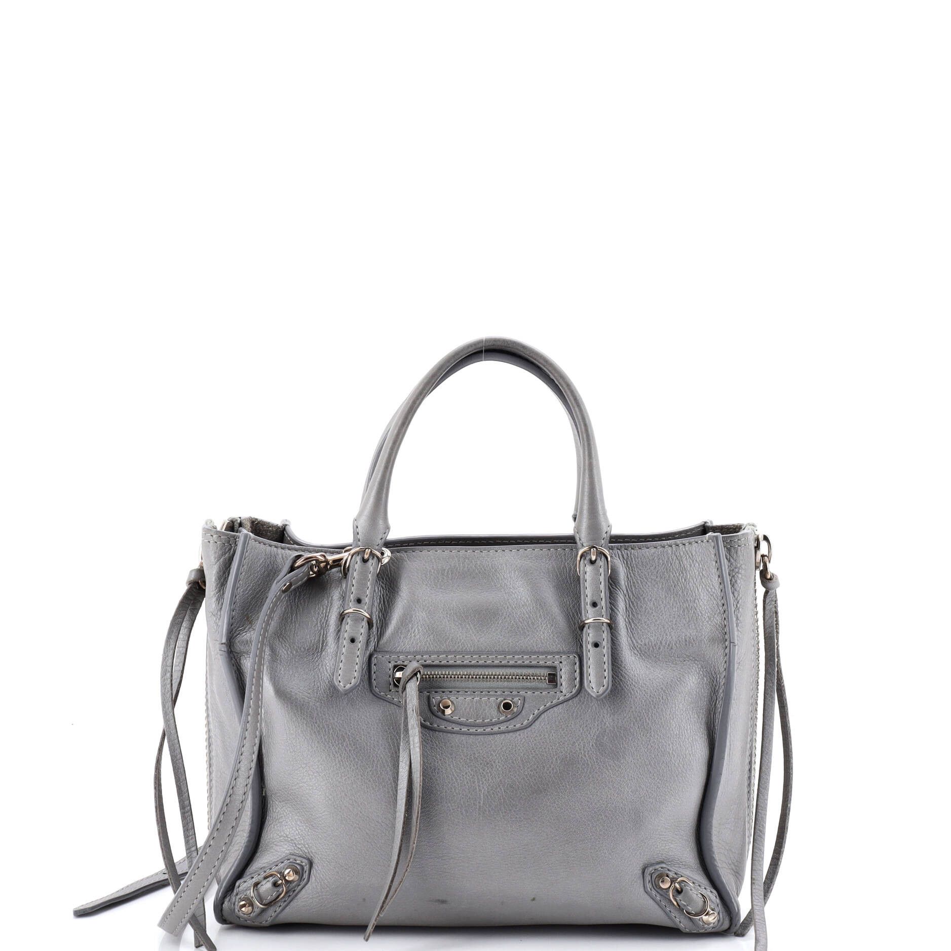 Balenciaga Papier A4 Zip Around Classic Studs Bag Size ONE SIZE - 1 Thumbnail