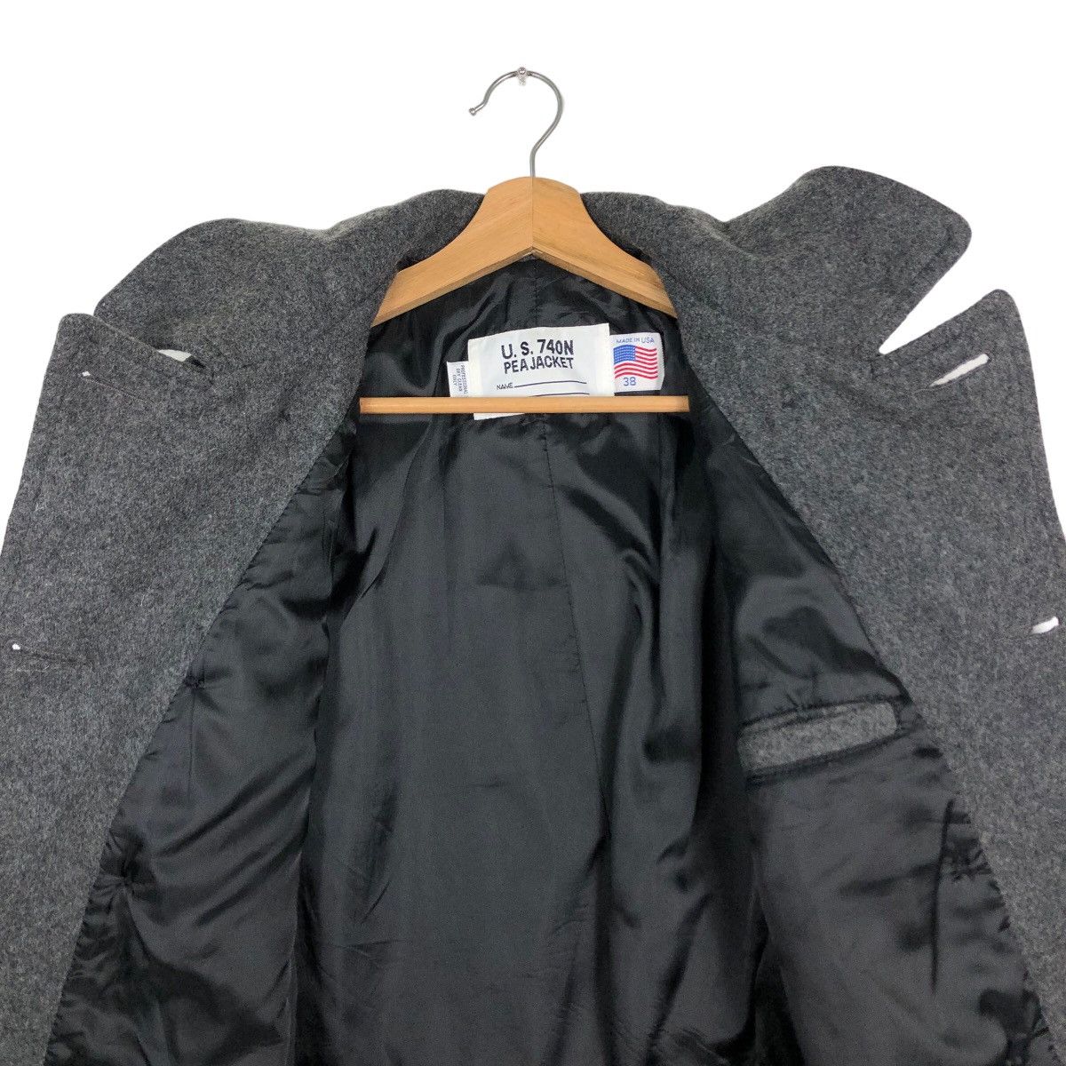 Schott 🔥Double Collar U.S.740N Pea Jacket Schott Made in USA Size US S / EU 44-46 / 1 - 11 Thumbnail