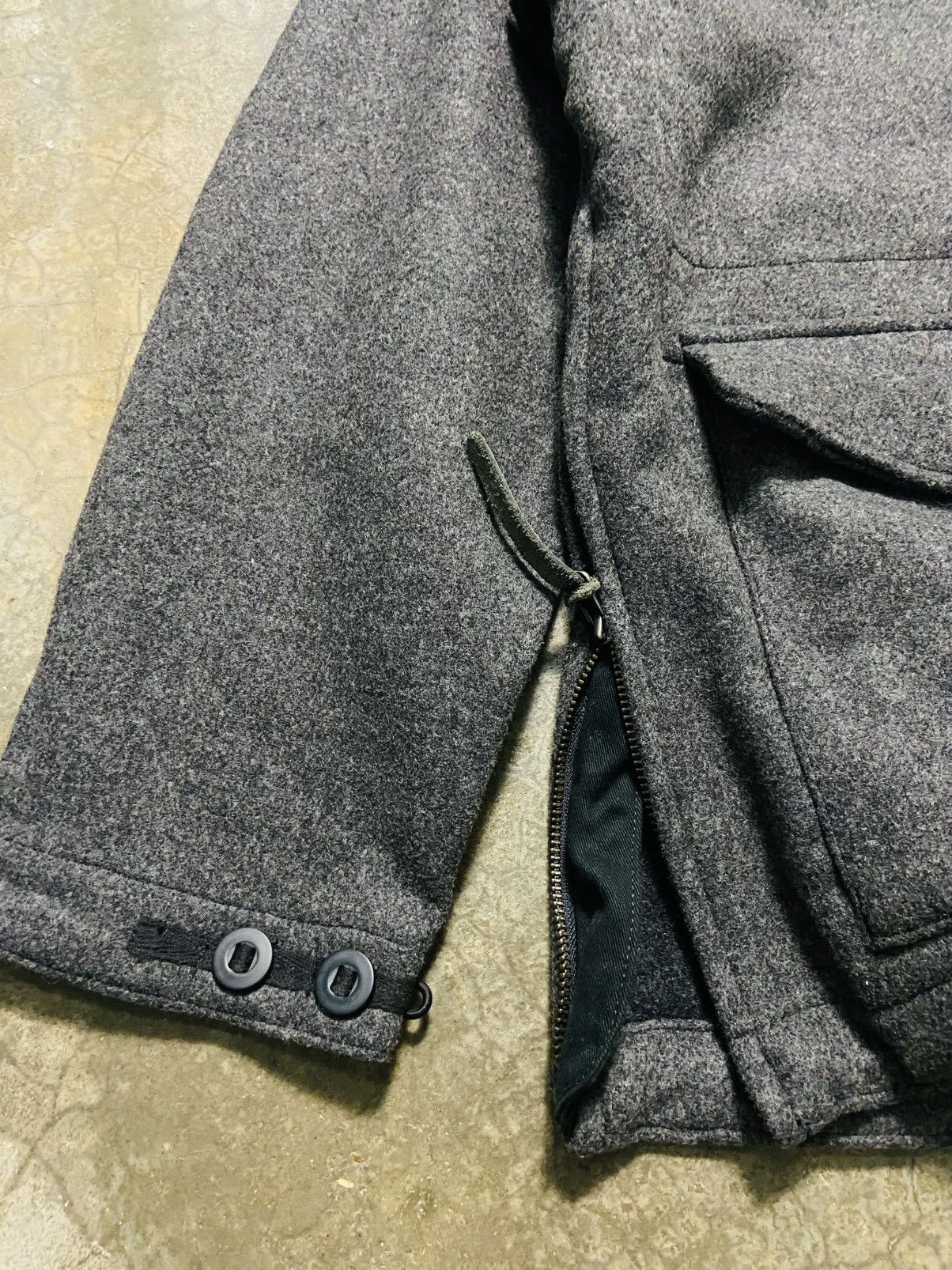 Gap Vintage Gap Pullover Double Pocket Wool/Nylon Jacket Size US L / EU 52-54 / 3 - 8 Thumbnail