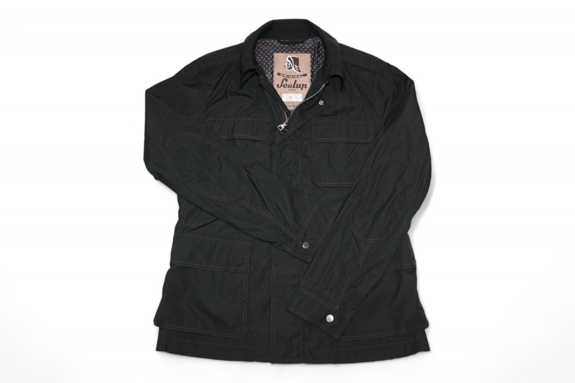 Sealup Sealup Cadorna Full-Zip Field Jacket In Olive Green Size US M / EU 48-50 / 2 - 17 Thumbnail