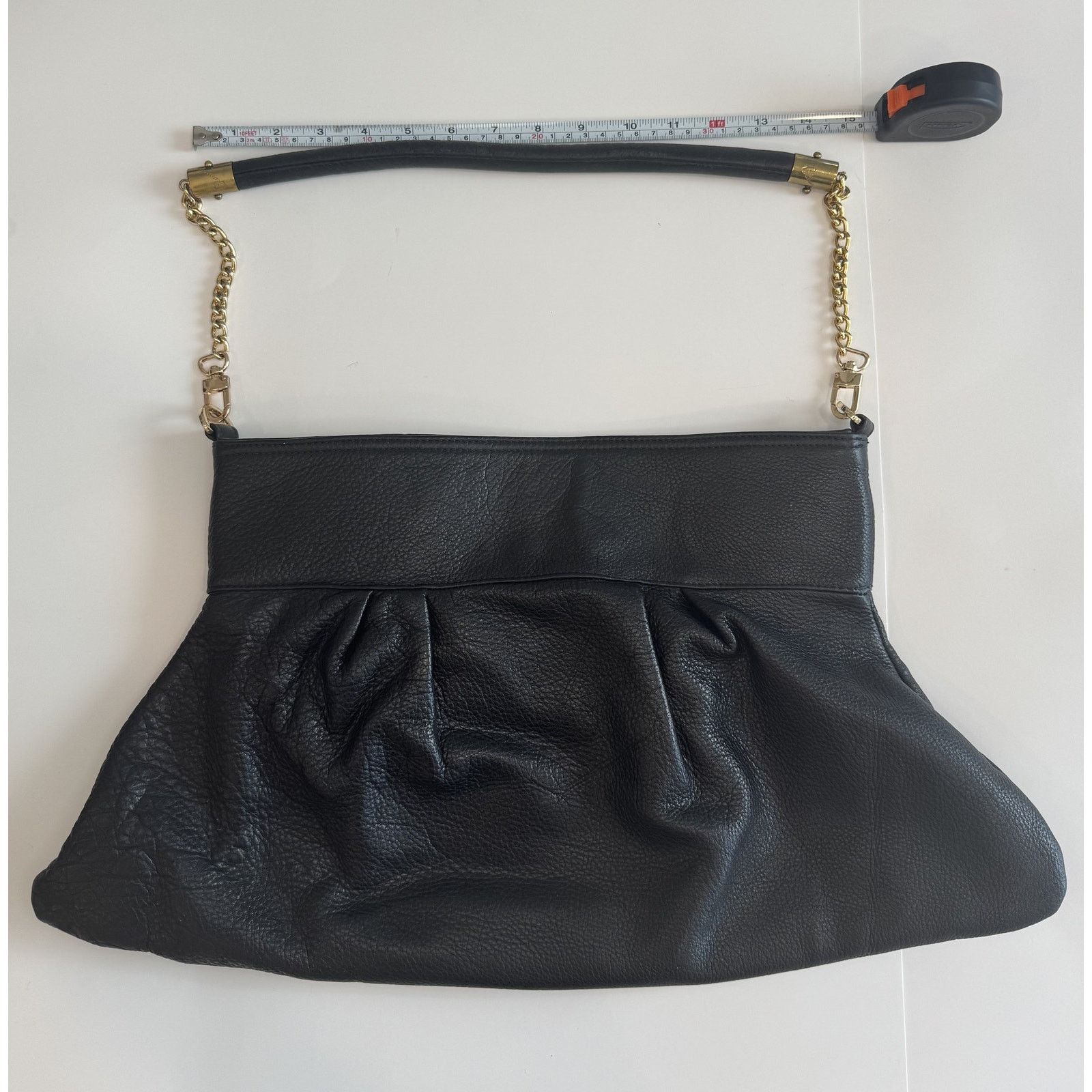 Furla × Tory Burch Blumera Embroidered Purse Womens Large Black Pink Floral Size ONE SIZE - 8 Thumbnail