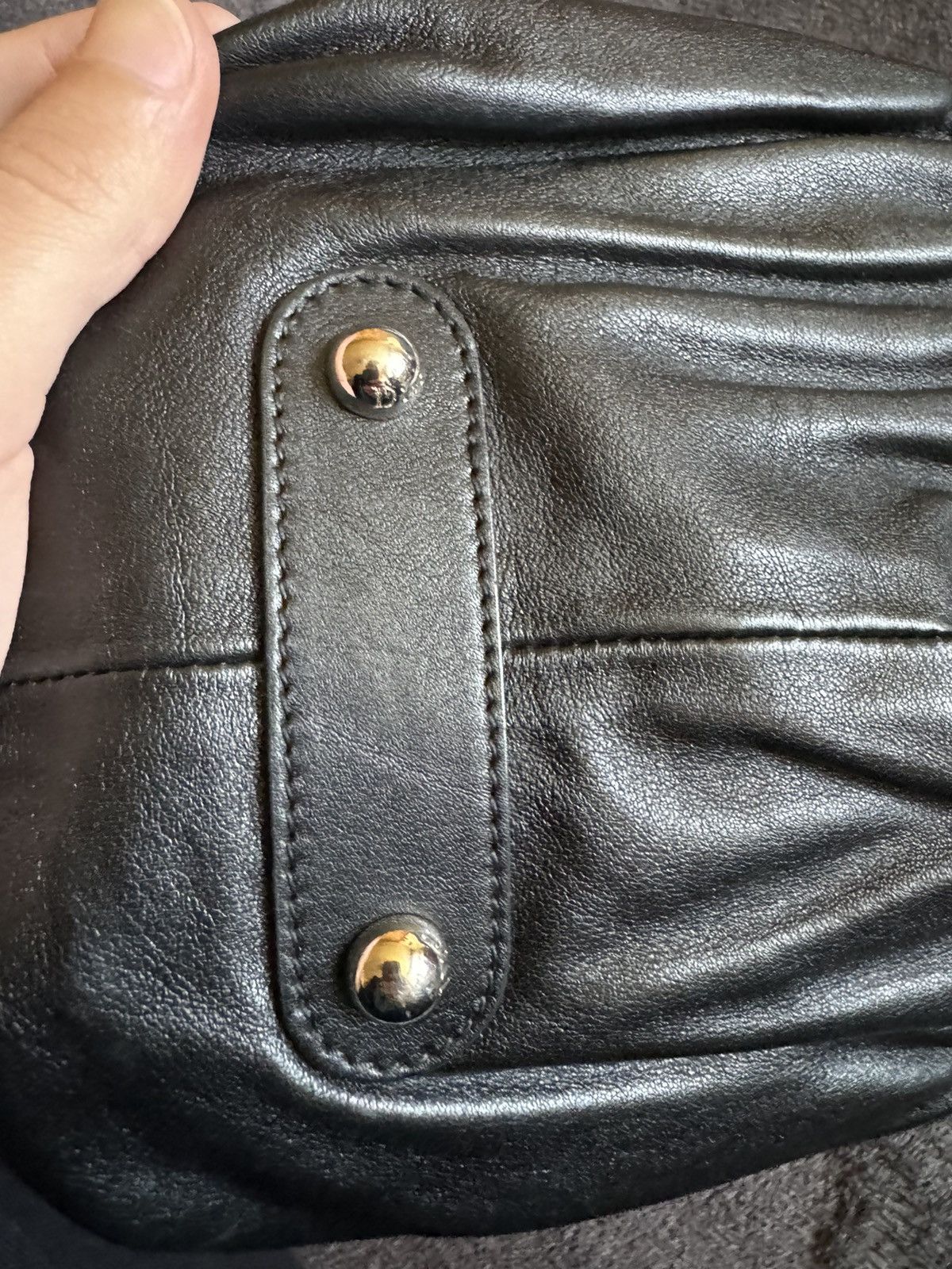 Dior Dior Karenina Black Leather HandBag Size ONE SIZE - 20 Thumbnail
