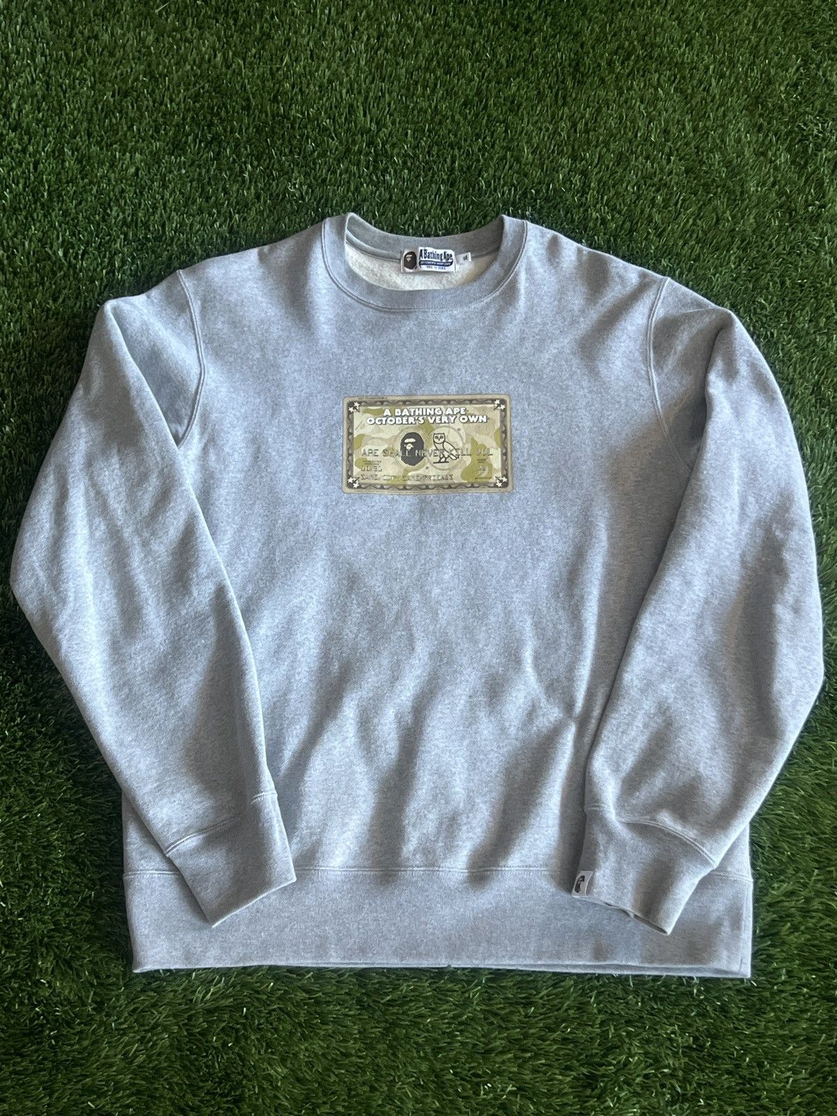 Bape × October's Very Own Bape_OVO Credit Card Sweatshirt Size US XL / EU 56 / 4 - 2 Thumbnail