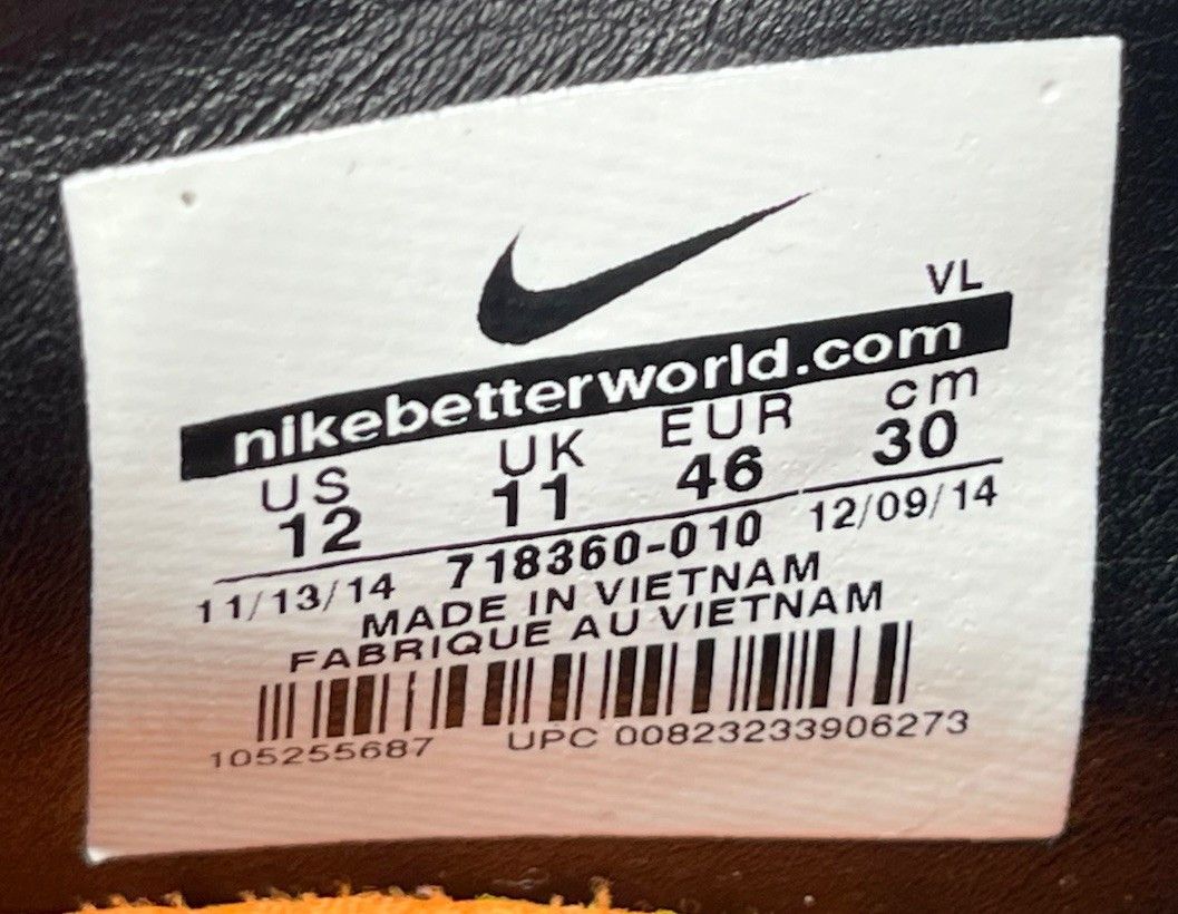 Nike Nike MagistaX Proximo Street IC Indoor Soccer Futsal Size 12 Size US 12 / EU 45 - 11 Thumbnail