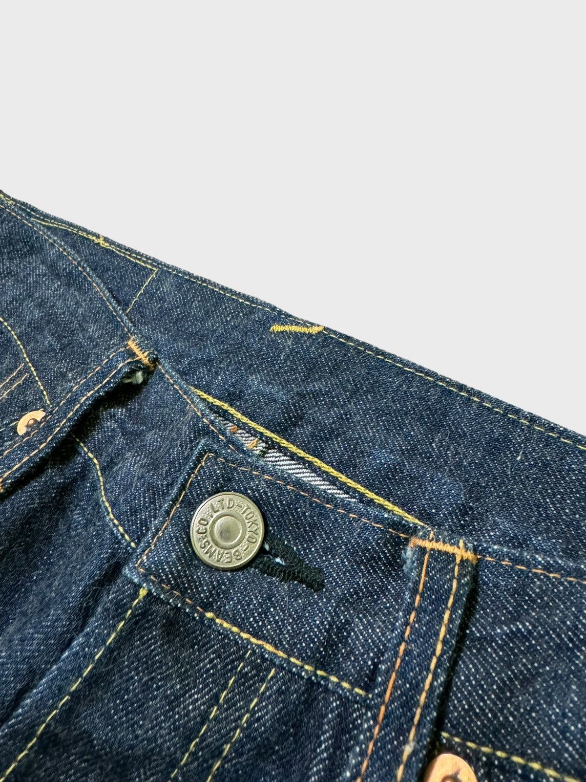 Levi's Vintage Clothing 🔥 Vintage TOKYO BEAMS Selvedge Jeans Size US 28 / EU 44 - 9 Thumbnail