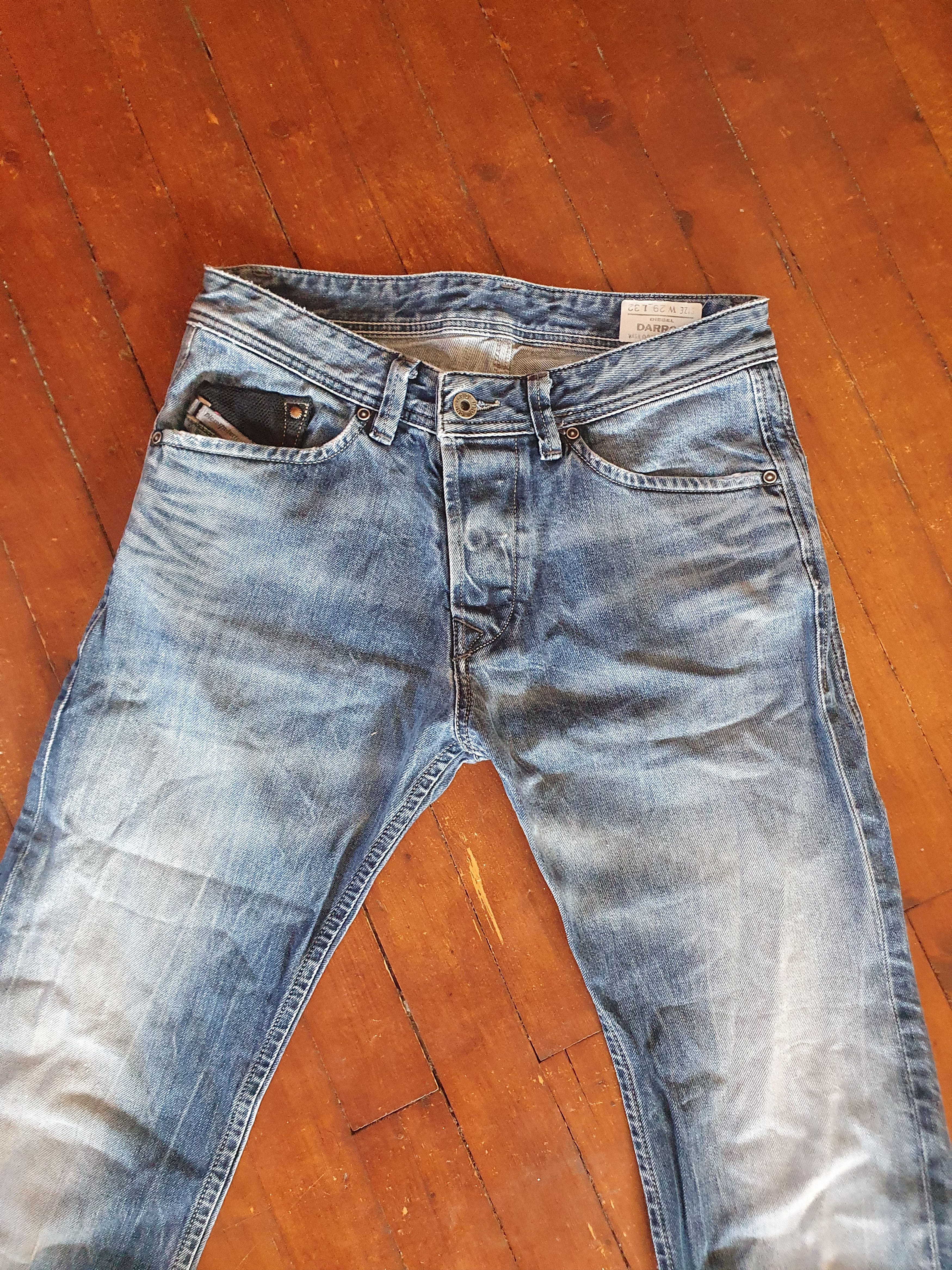 Diesel Diesel Darron Jeans Wash 008M2 sz 29x32 Size US 29 - 1 Thumbnail