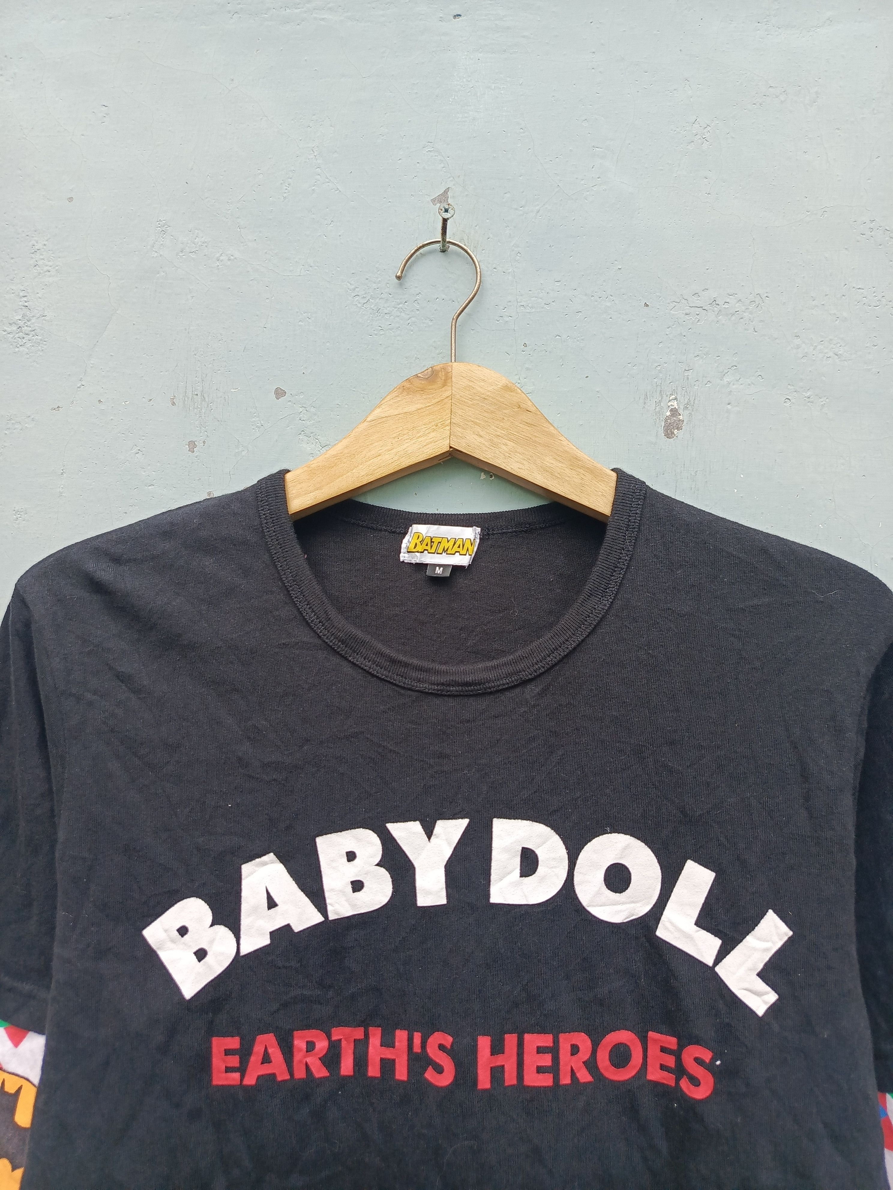 DC Comics Batman baby doll earth's heroes long sleeve tshirt Size US M / EU 48-50 / 2 - 2 Thumbnail