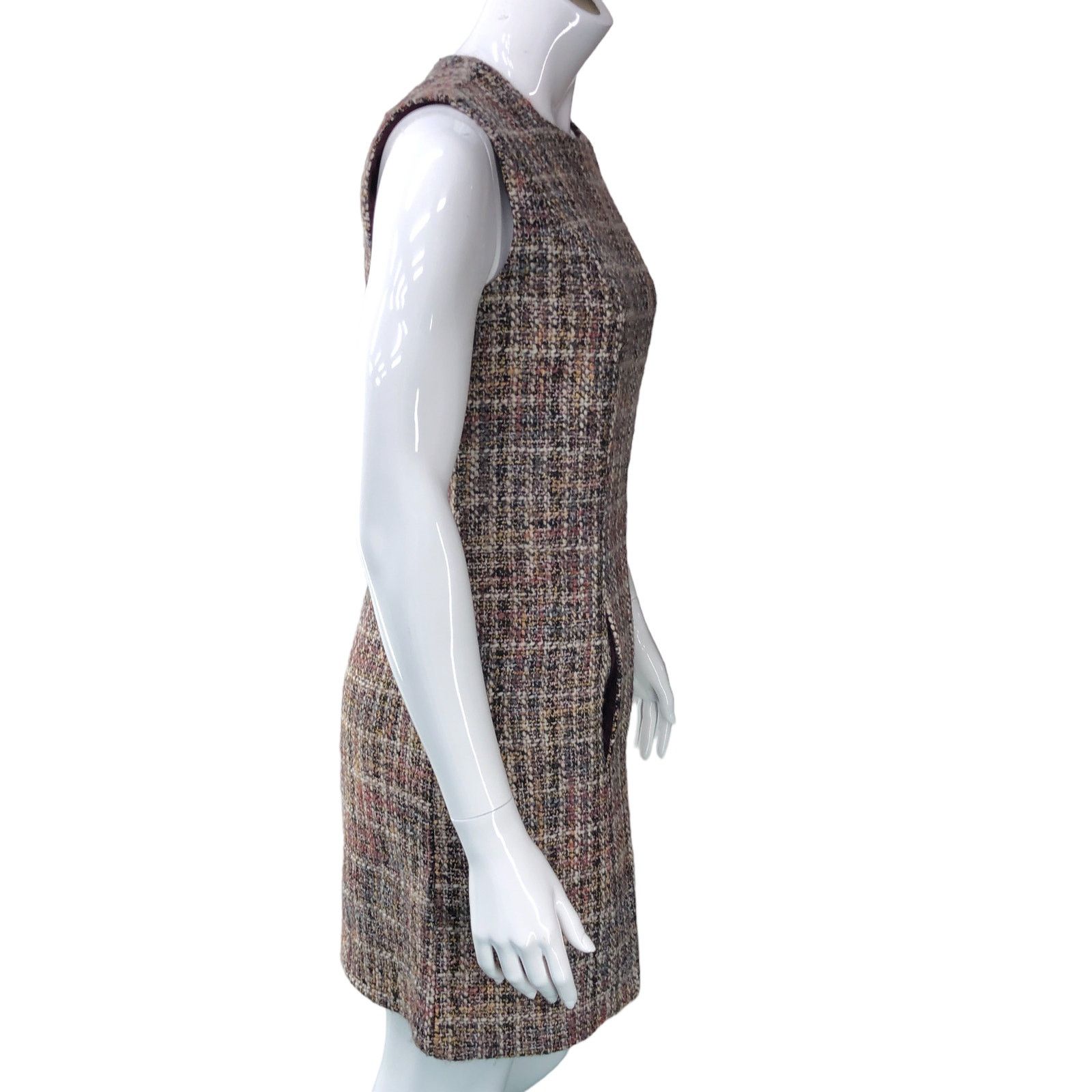 Other Gal Meets Glam Womens Sz 0 Ramona Tweed Shift Pencil Dress Size XS / US 0-2 / IT 36-38 - 13 Thumbnail