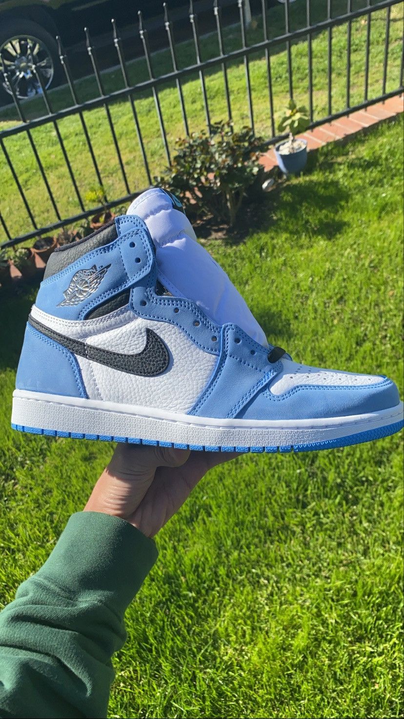 Jordan Brand Jordan one University blue Size US 9.5 / EU 42-43 - 1 Thumbnail