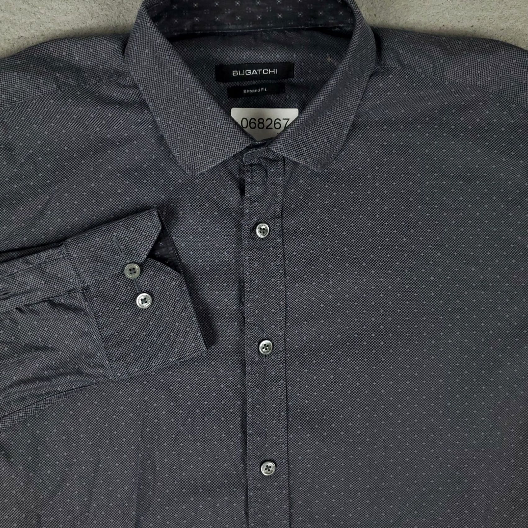 BUGATCHI Item Specifications: Material: Cotton Size US L / EU 52-54 / 3 - 2 Thumbnail