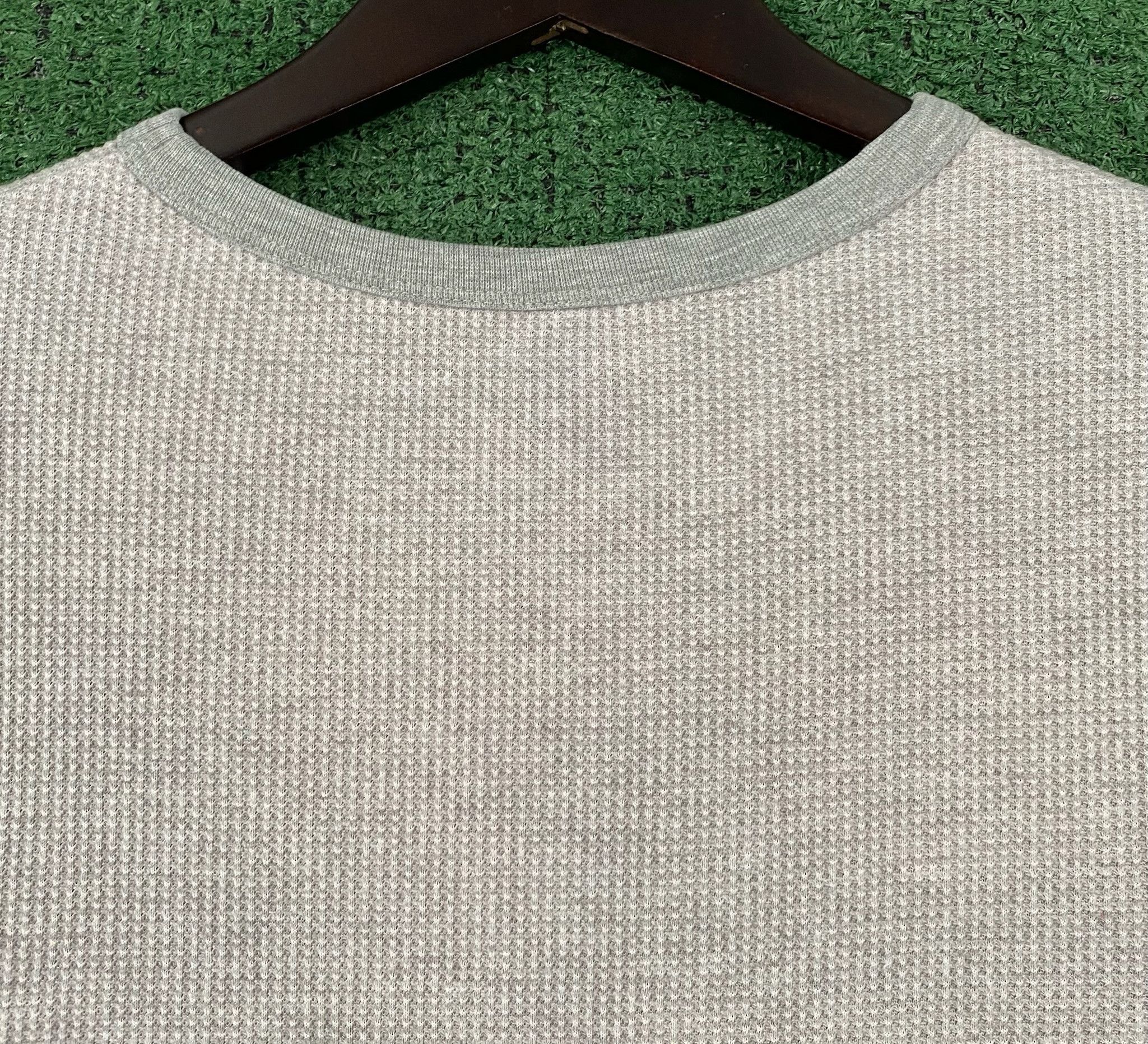 Highland Y2K Highland Cotton Blend Long Sleeve Thermal Shirt XXS Size XXS / US 00 / IT 34 - 7 Thumbnail