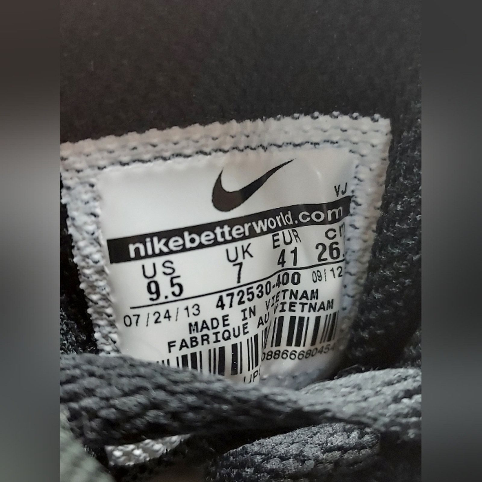 Nike Nike Womens Black Shox Turbo XII Athletic Shoes Size 9.5 Size US 9.5 / IT 39.5 - 9 Thumbnail