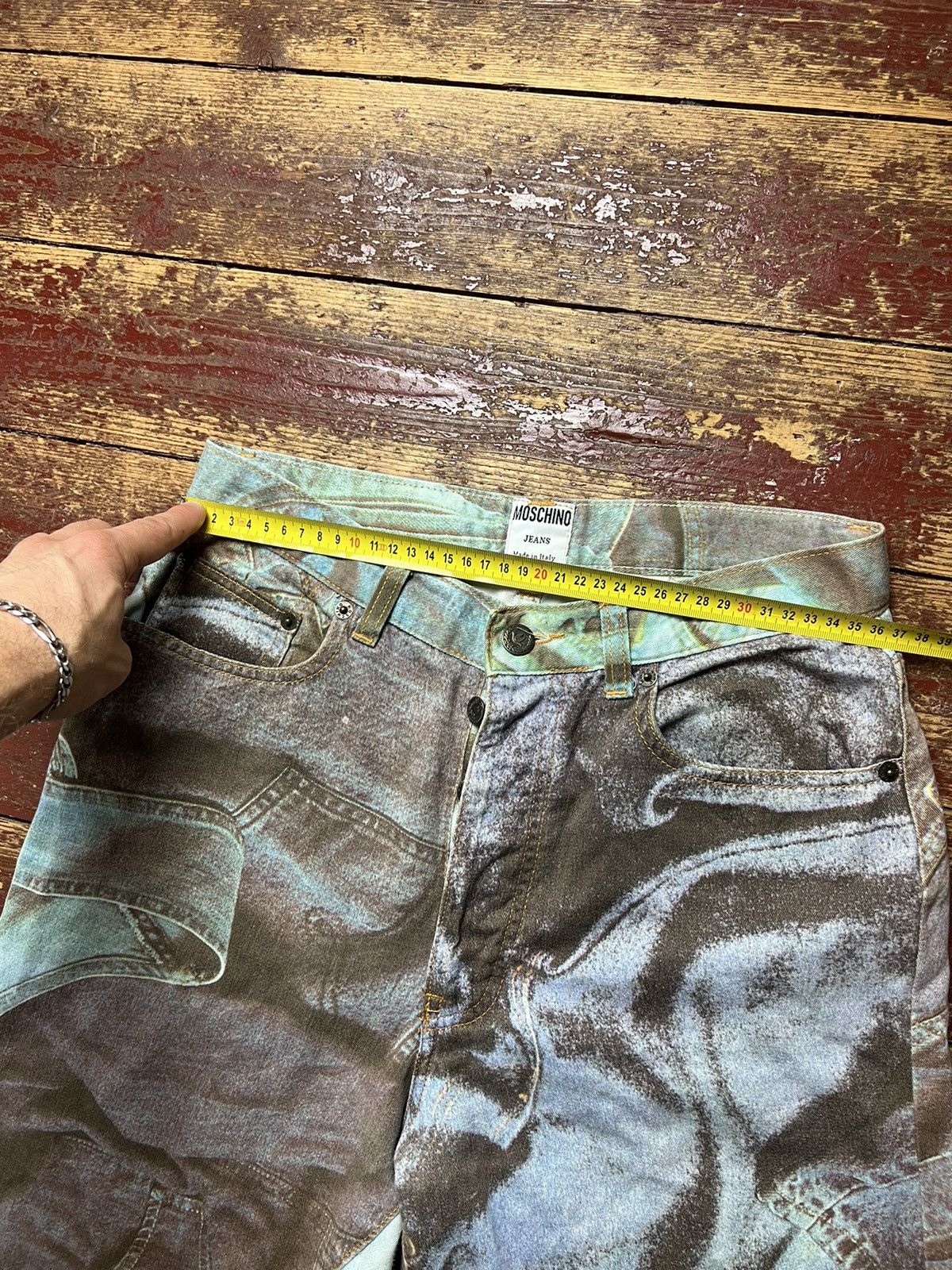 Vintage Moschino printed pants