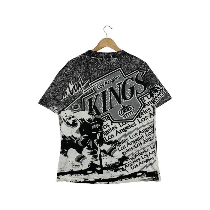 NHL Vintage 90’ NHL LOS ANGELES Kings Mosquitohead Tee Shirt Size US L / EU 52-54 / 3 - 3 Thumbnail
