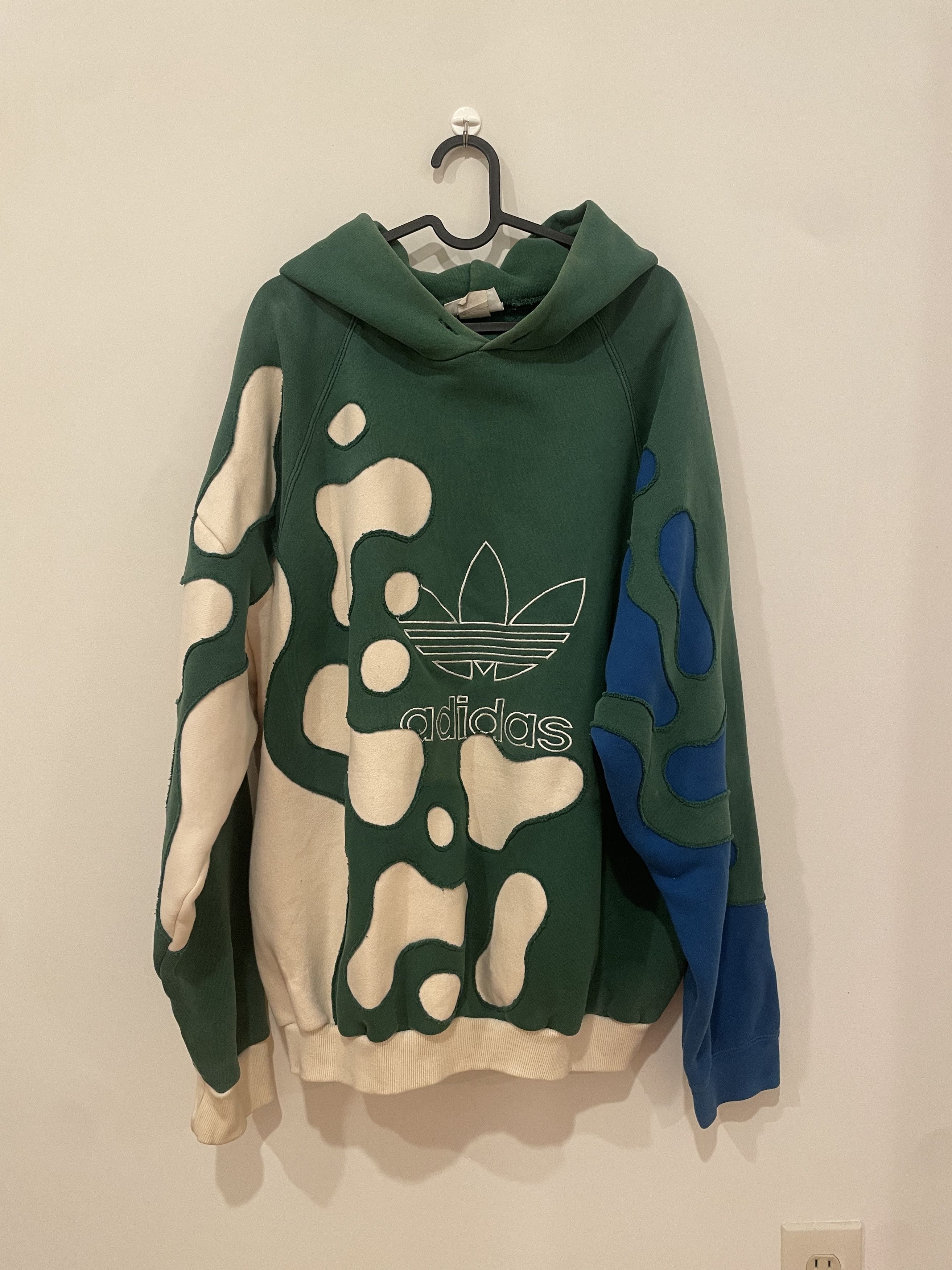 Adidas × Vintage Handmade Custom Vintage Adidas Hoodie Size US M / EU 48-50 / 2 - 1 Thumbnail