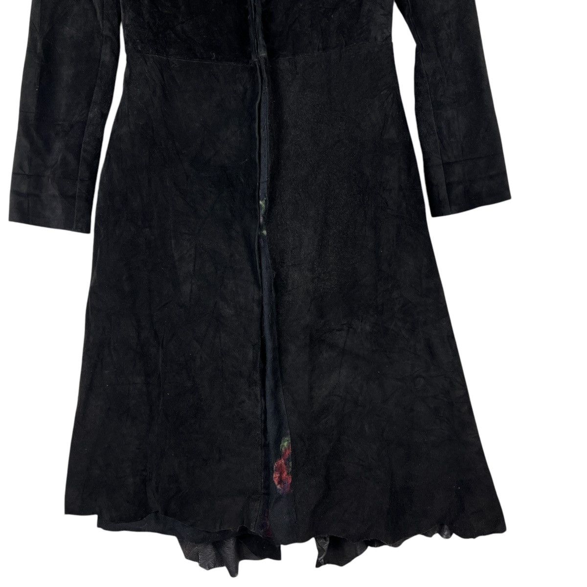 Yohji Yamamoto 🔥 YOHJI YAMAMOTO COWHIDE DRESS Size S / US 4 / IT 40 - 9 Thumbnail
