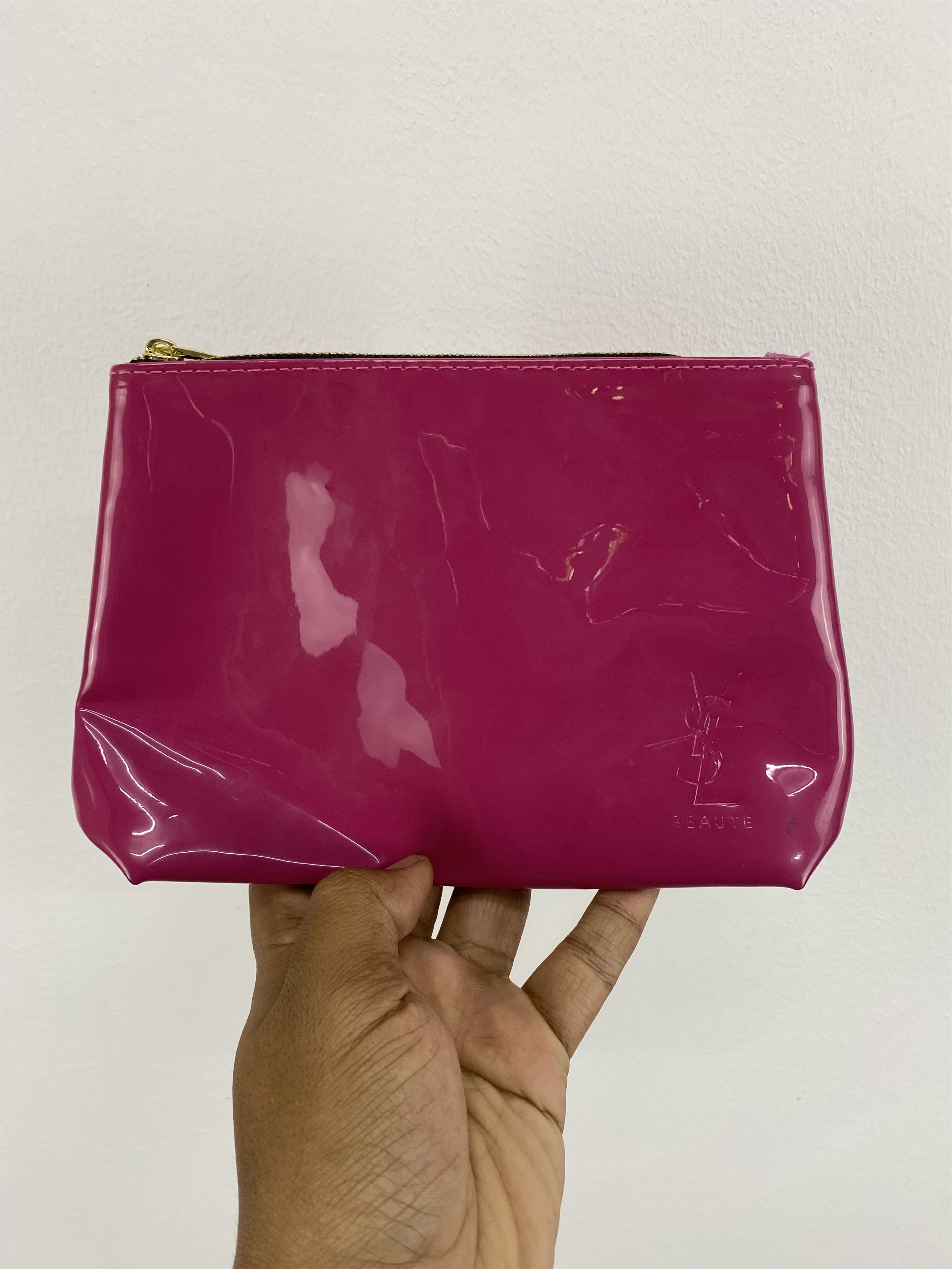 YVES Saint Laurent YSL Pouches Makeup Mini Bag in Pink, Women's