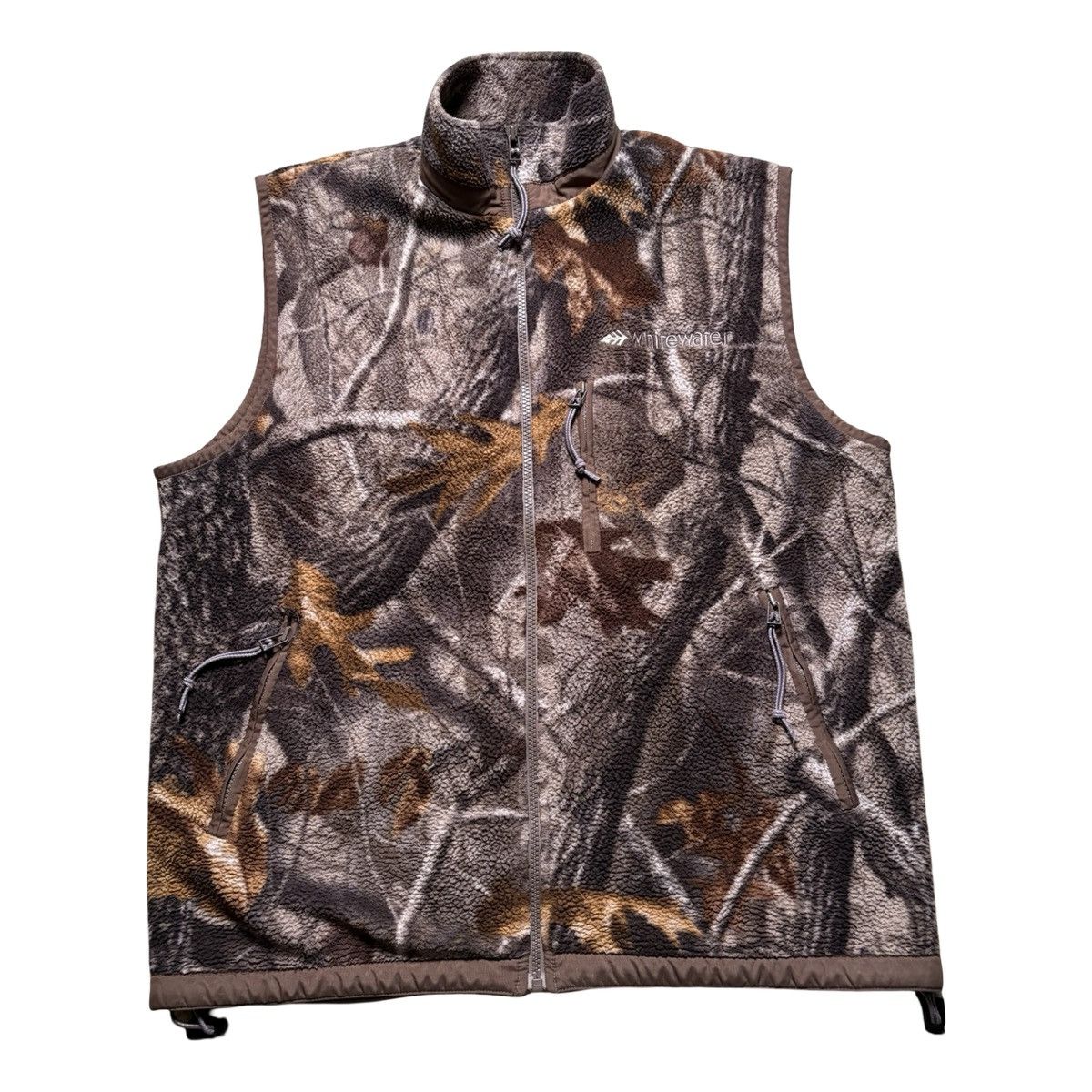 Other 90s Whitewater Deep Pile Camo Full Zip Vest Hunting Men's M Size US M / EU 48-50 / 2 - 1 Thumbnail