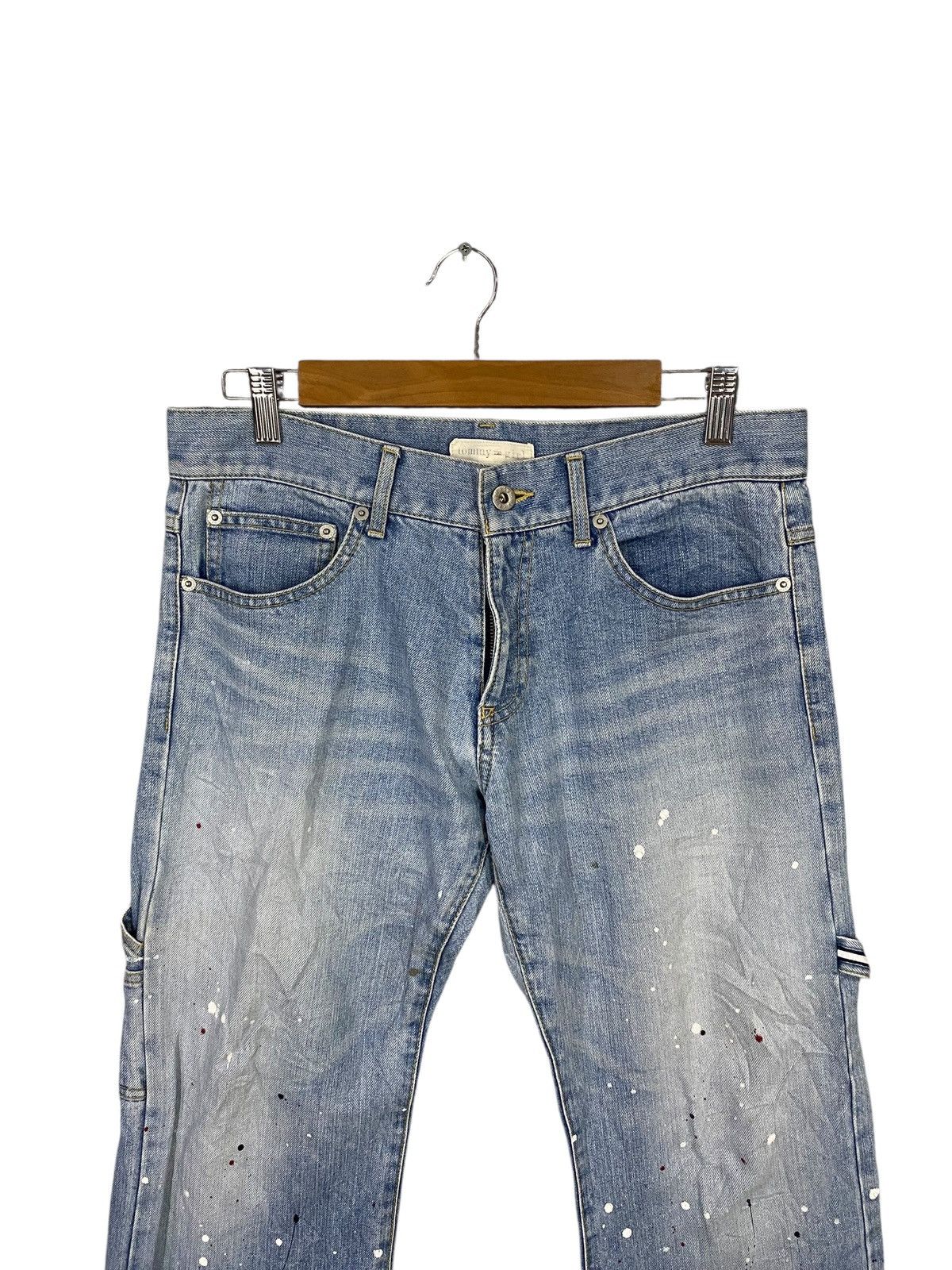Tommy Hilfiger Vintage tommy girl work pant split paint nice design Size 32" / US 10 / IT 46 - 6 Thumbnail