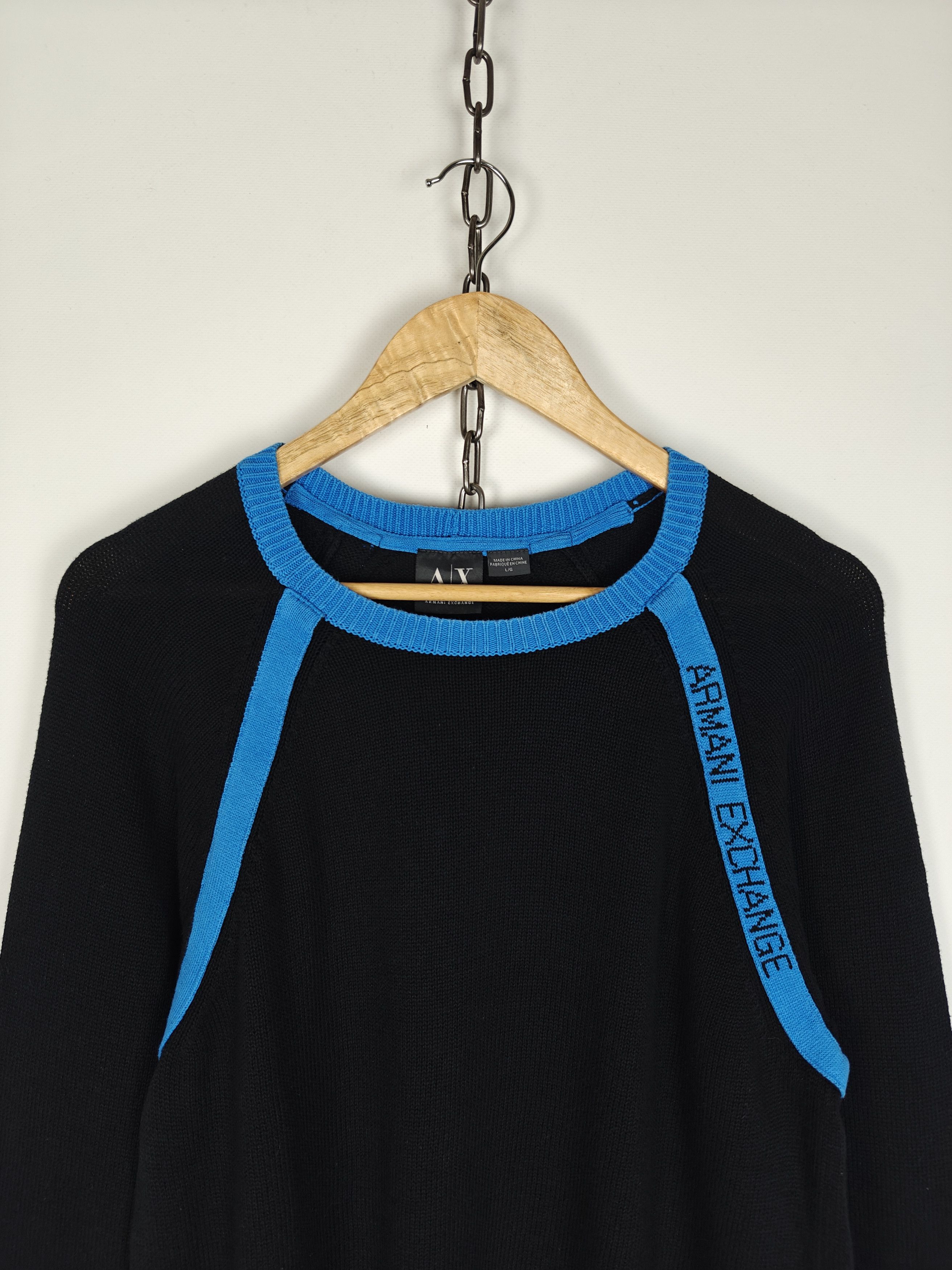 Armani Exchange Armani Exchange Sweater Crew Pullover Logo size L Size US L / EU 52-54 / 3 - 2 Thumbnail