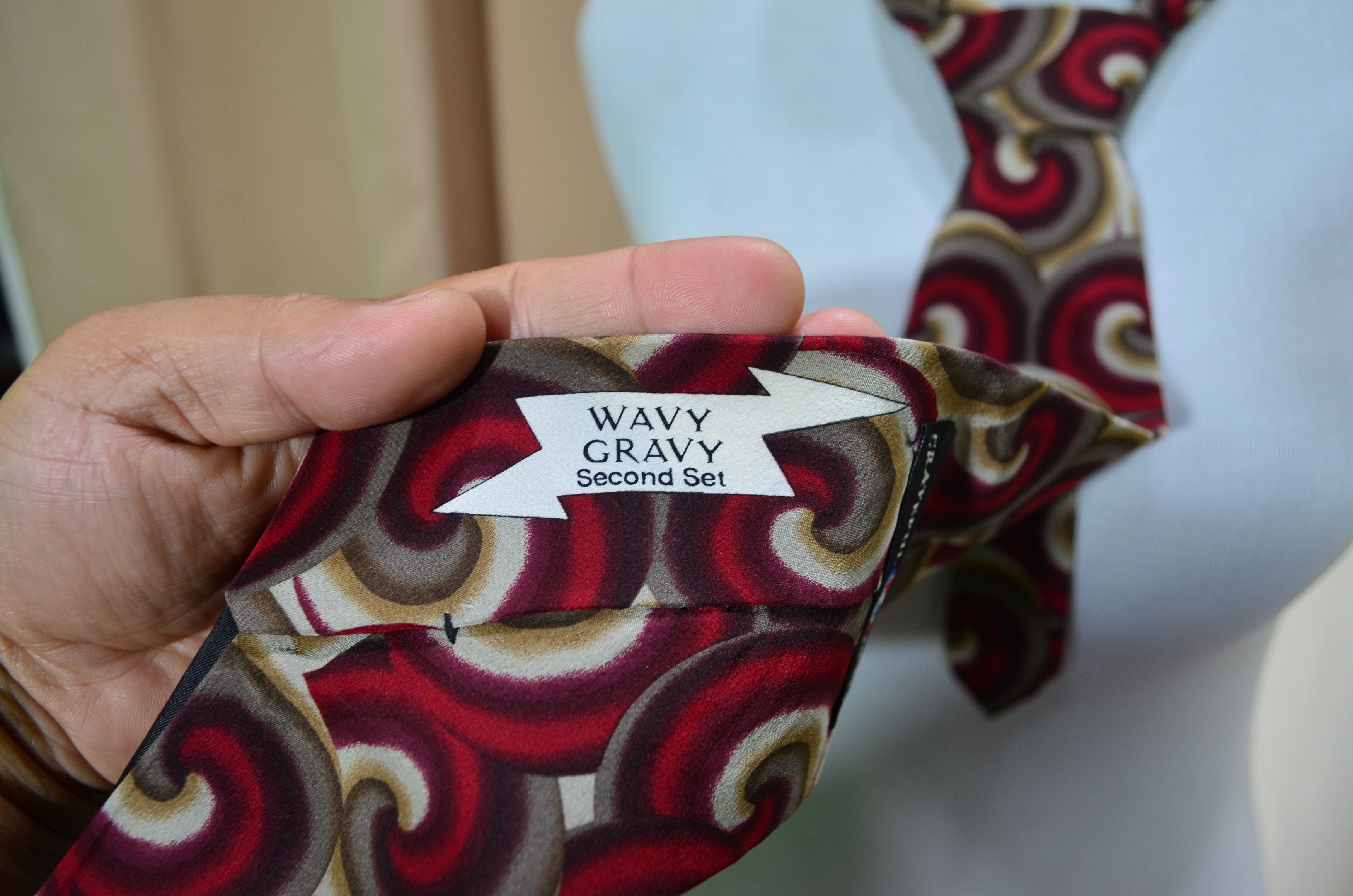Vintage Vintage Grateful Dead x Wavy Grave Second Set Necktie Size ONE SIZE - 2 Thumbnail