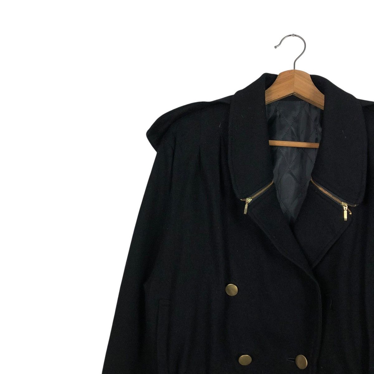 Japanese Brand 🔥VINTAGE BOMBER JACKET DOUBLE COLLAR ELBERT ISSEY MIYAKE Size US M / EU 48-50 / 2 - 9 Thumbnail